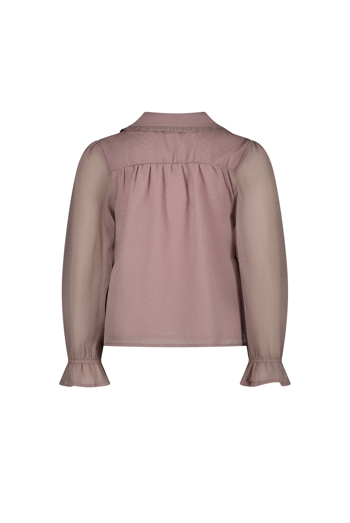 ♥ ECLAIRE ♥ structure-voile blouse *Sweet Plums*