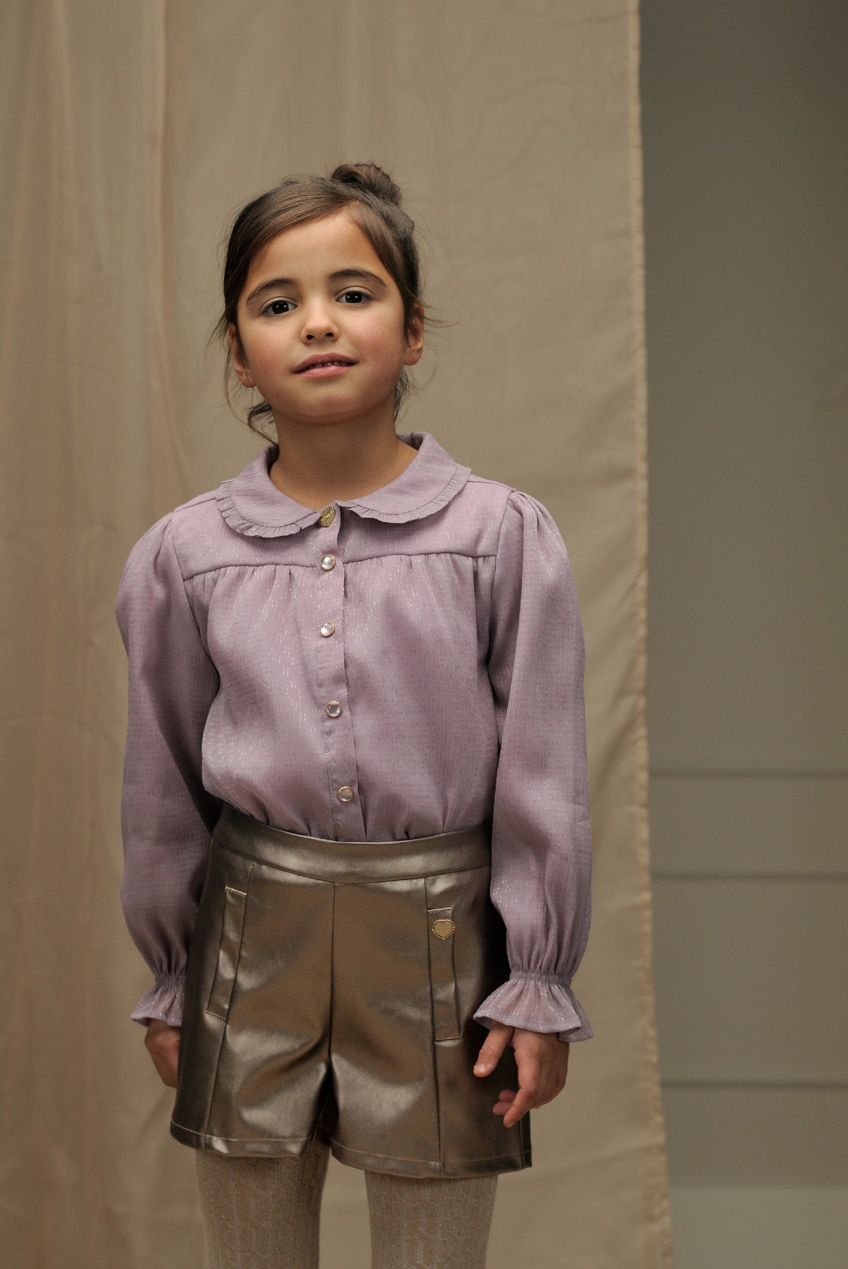 ♥ ECLAIRE ♥ Bluse aus Struktur-Voile *Sweet Plums*