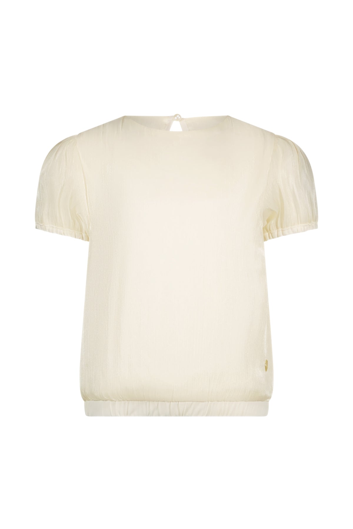 EVERLEE silky voile top Dreamy Creamy