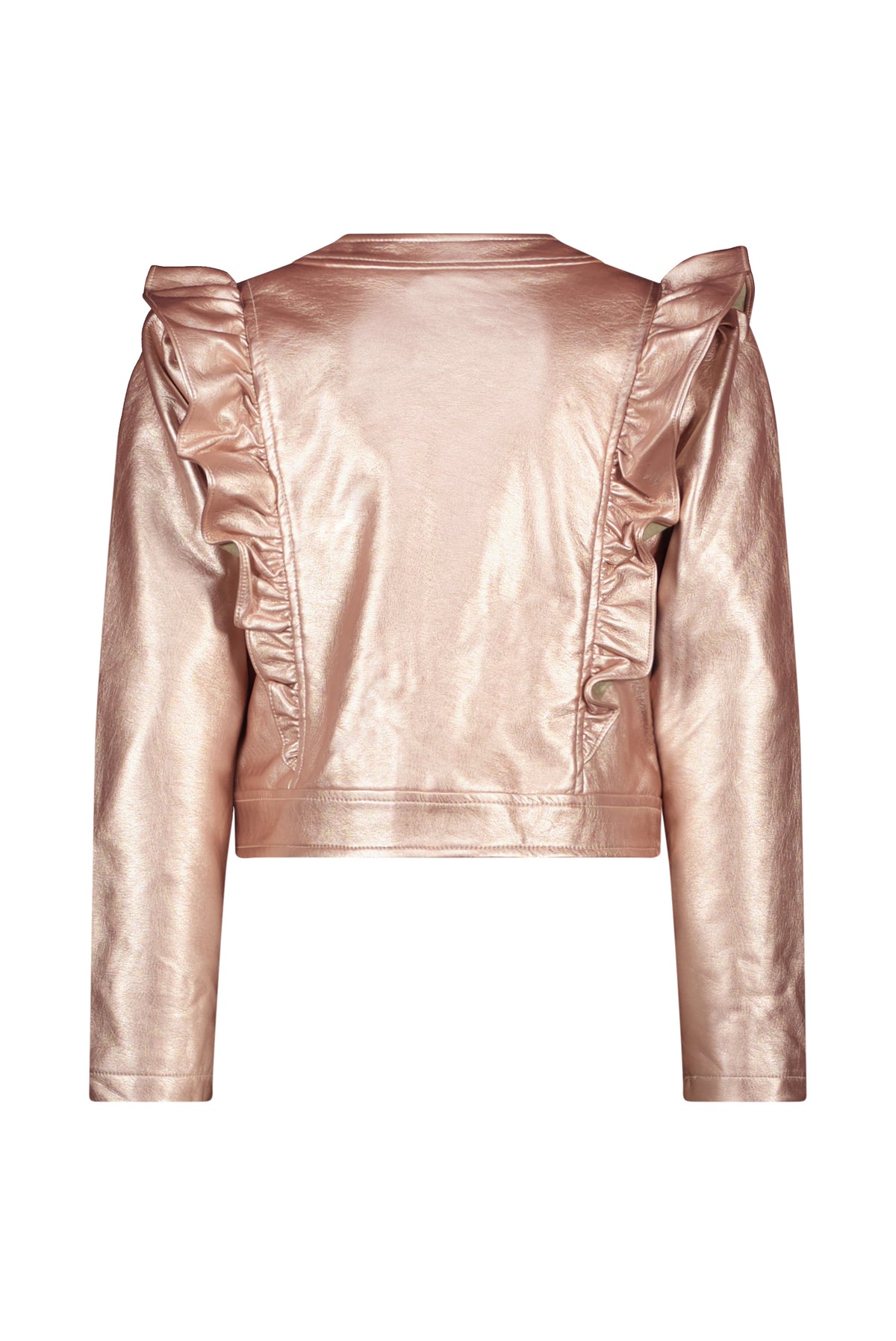 ♥AMORE♥ chaqueta de polipiel *Metallic Blush*