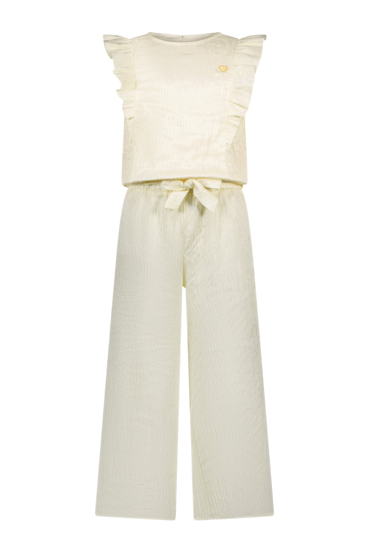 ♥KYROLA♥ crushed satin jumpsuit *Dreamy Creamy*