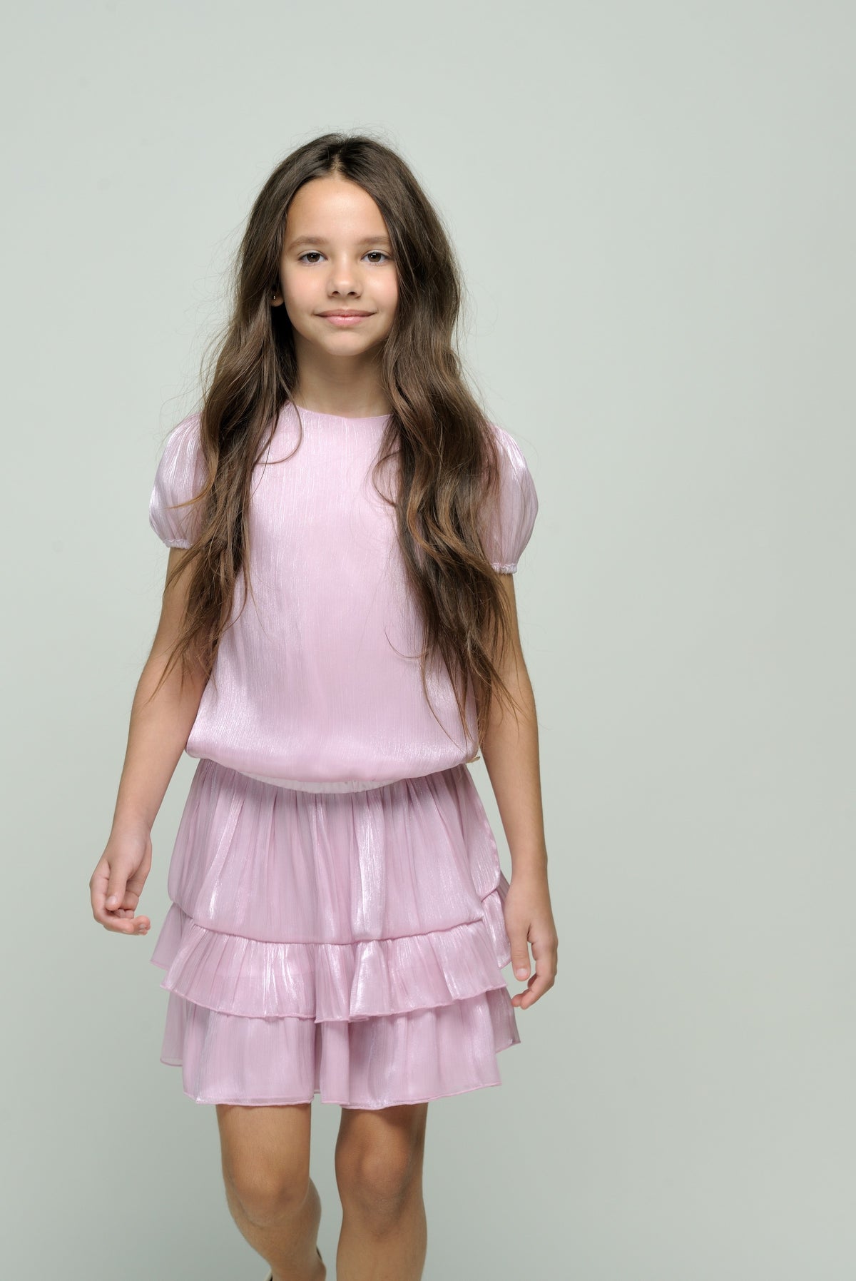 ♥TAMAR♥ falda de voile sedoso *Lilac Dream*