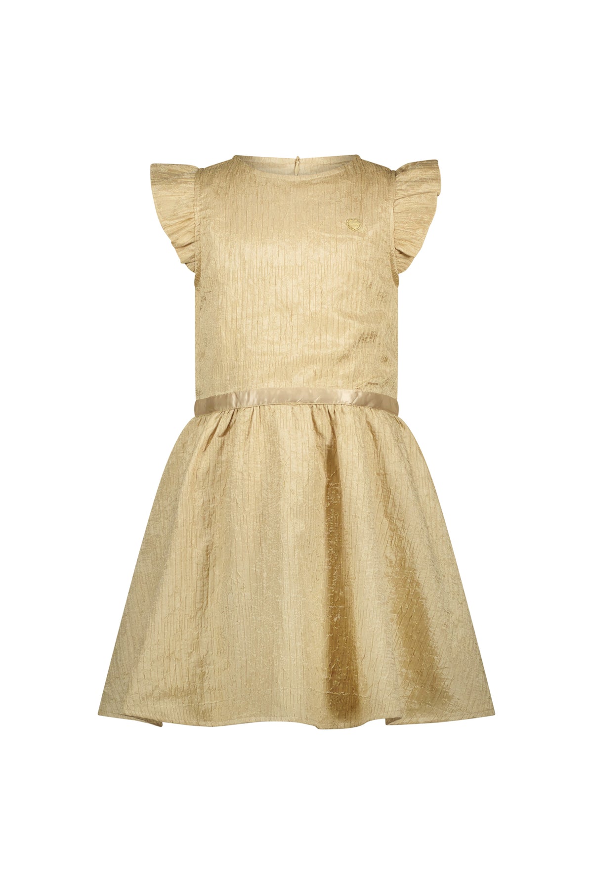 ♥SYMIRA♥ crushed satin dress *Gold Rush*