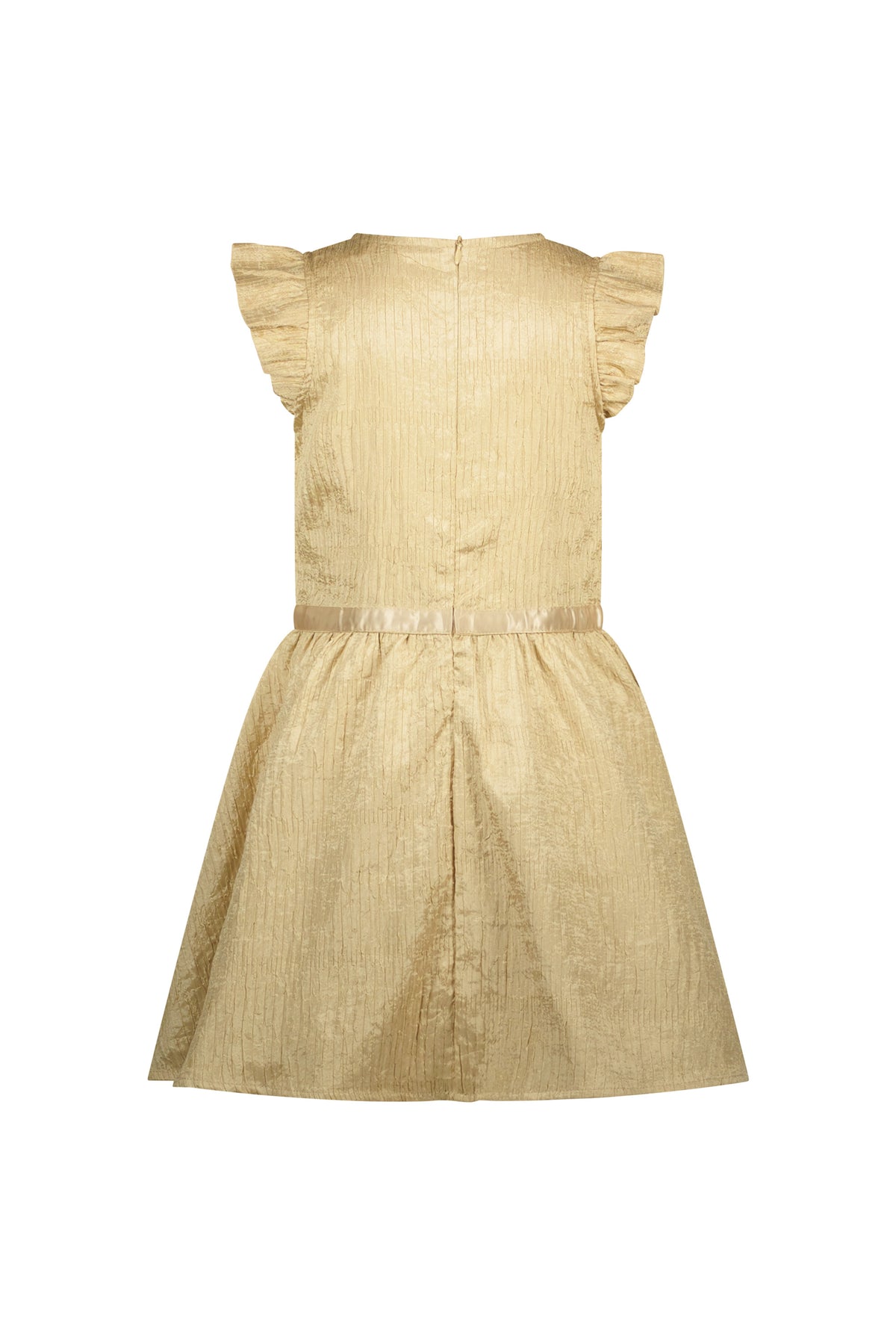 ♥SYMIRA♥ crushed satin dress *Gold Rush*