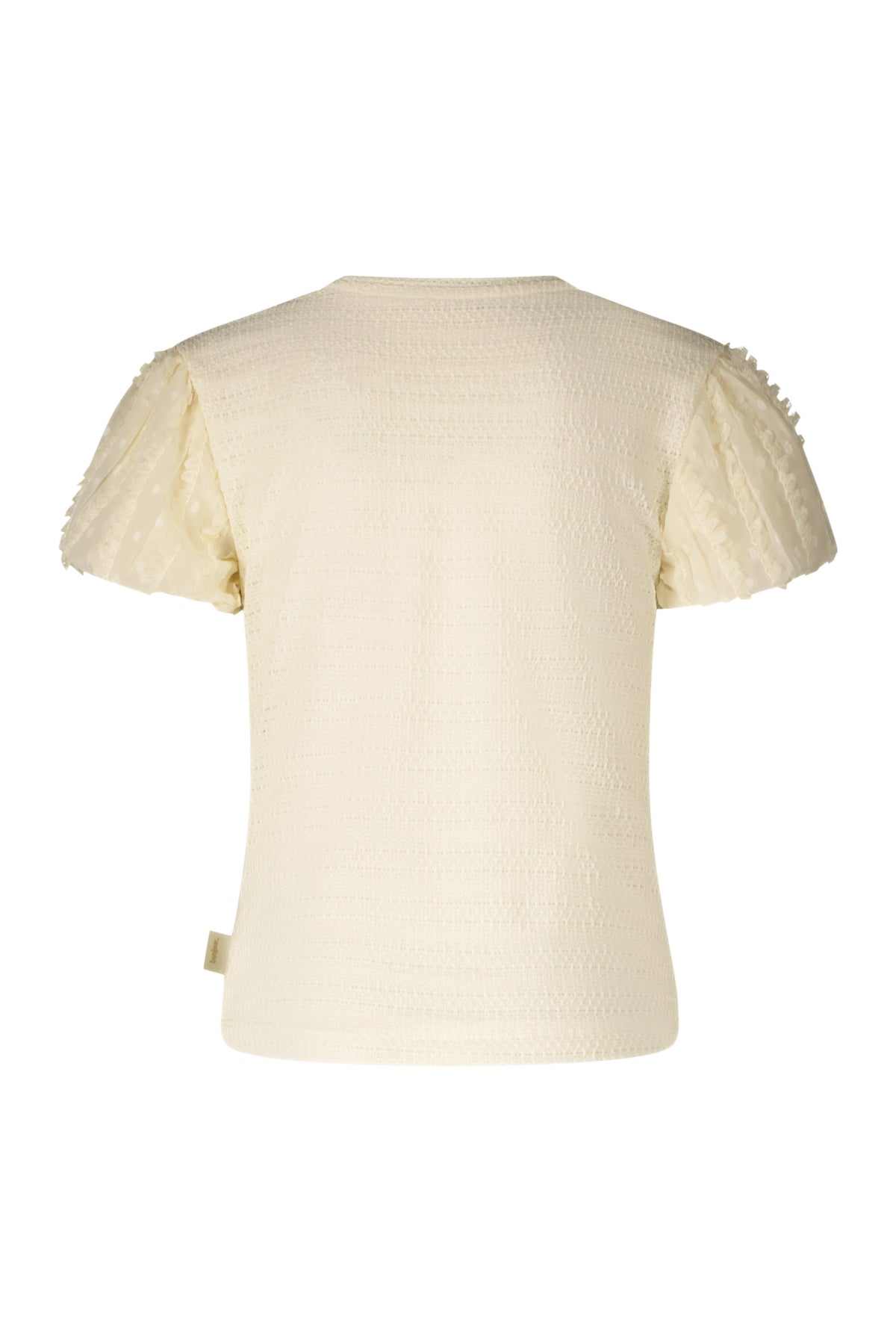 NARAH T-shirt con pois e volant