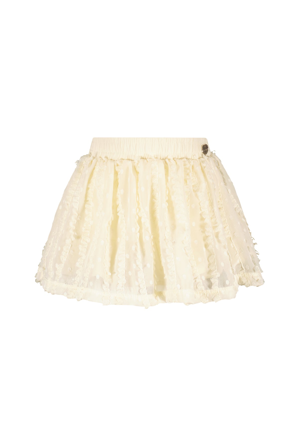 ♥ TEBBY ♥ polka-dot skirt with ruffles