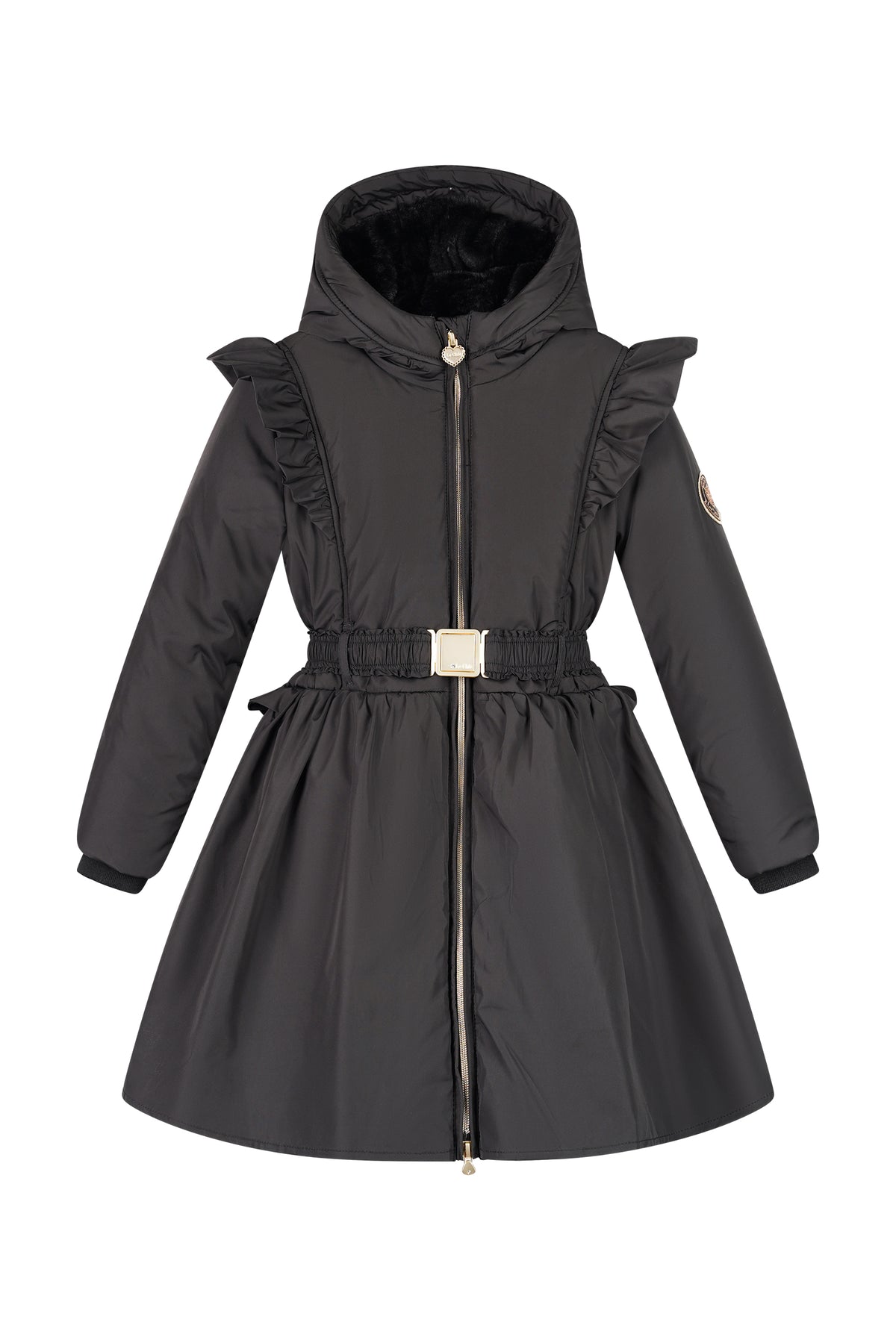 ♥ BETH ♥ Le Chic winterjas *Zwart*