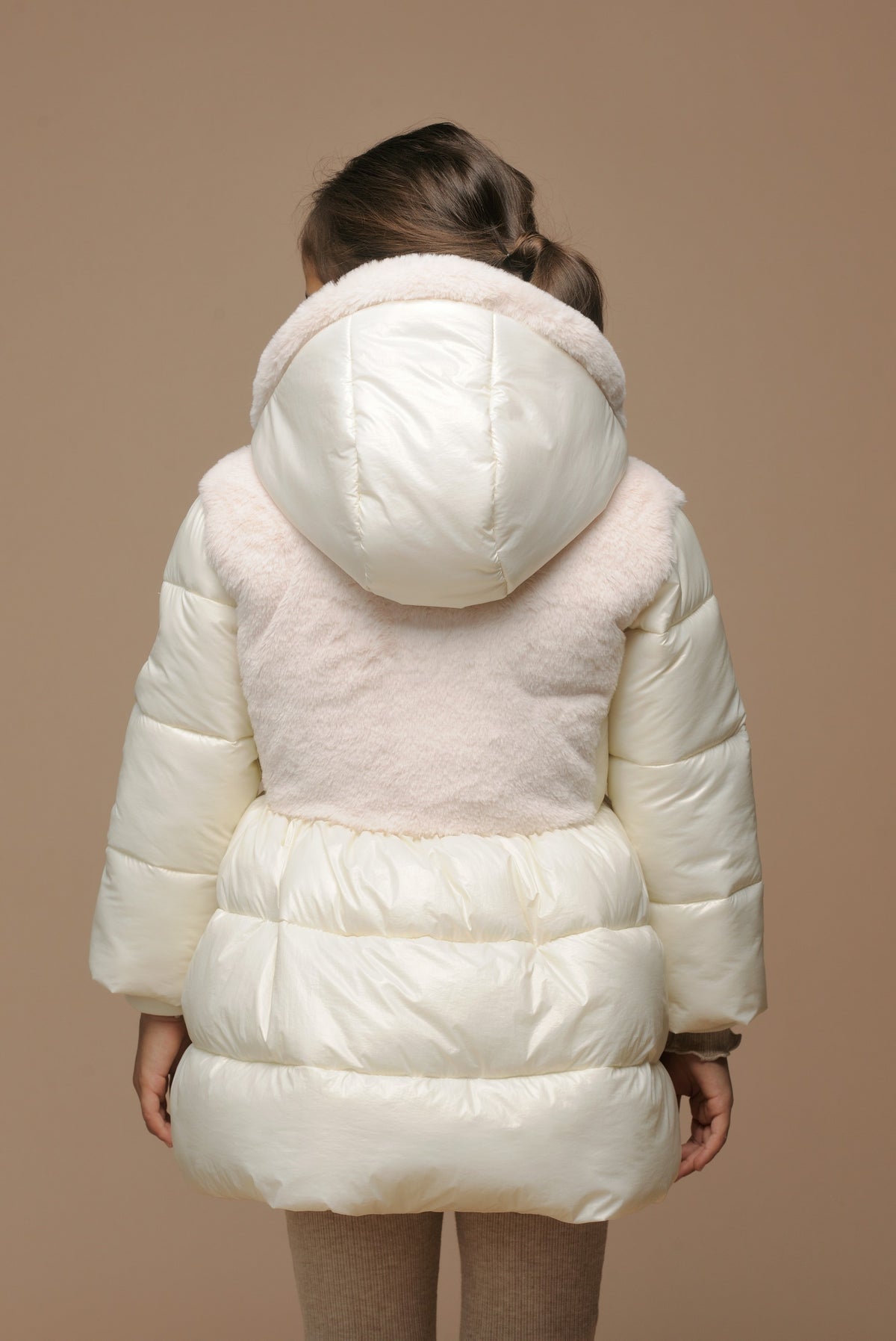 ♥ BLOOM ♥ winter coat with fur body *Off-White*