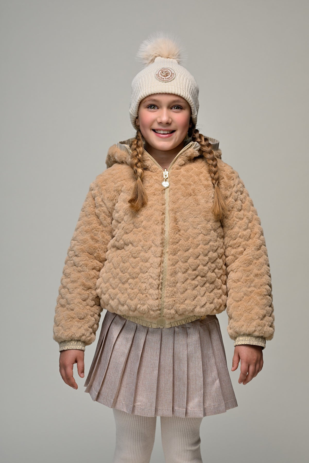 ♥ BENTE ♥ reversible bomber *Beige*