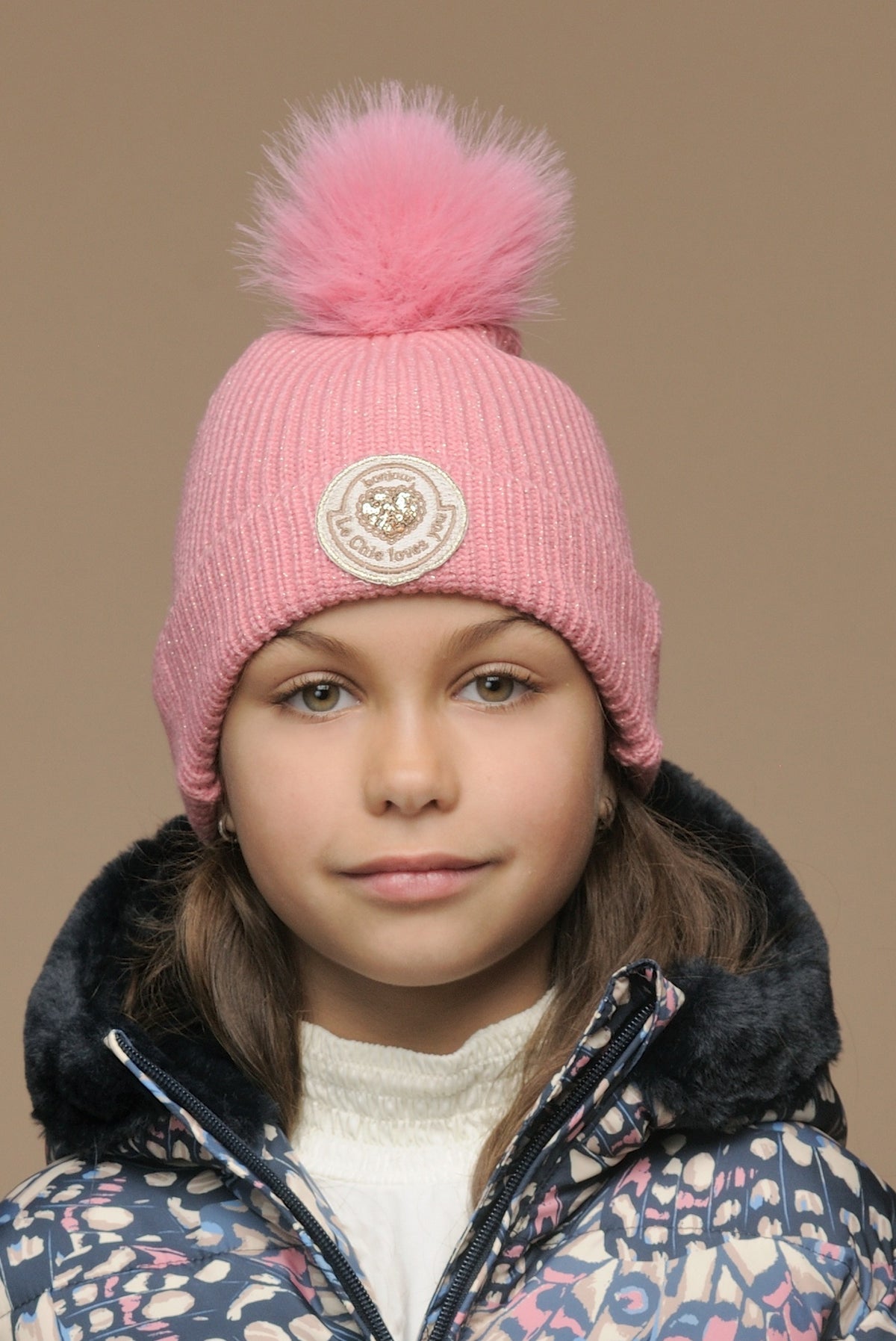 ♥ ROSA ♥ muts & sjaal *Roze*