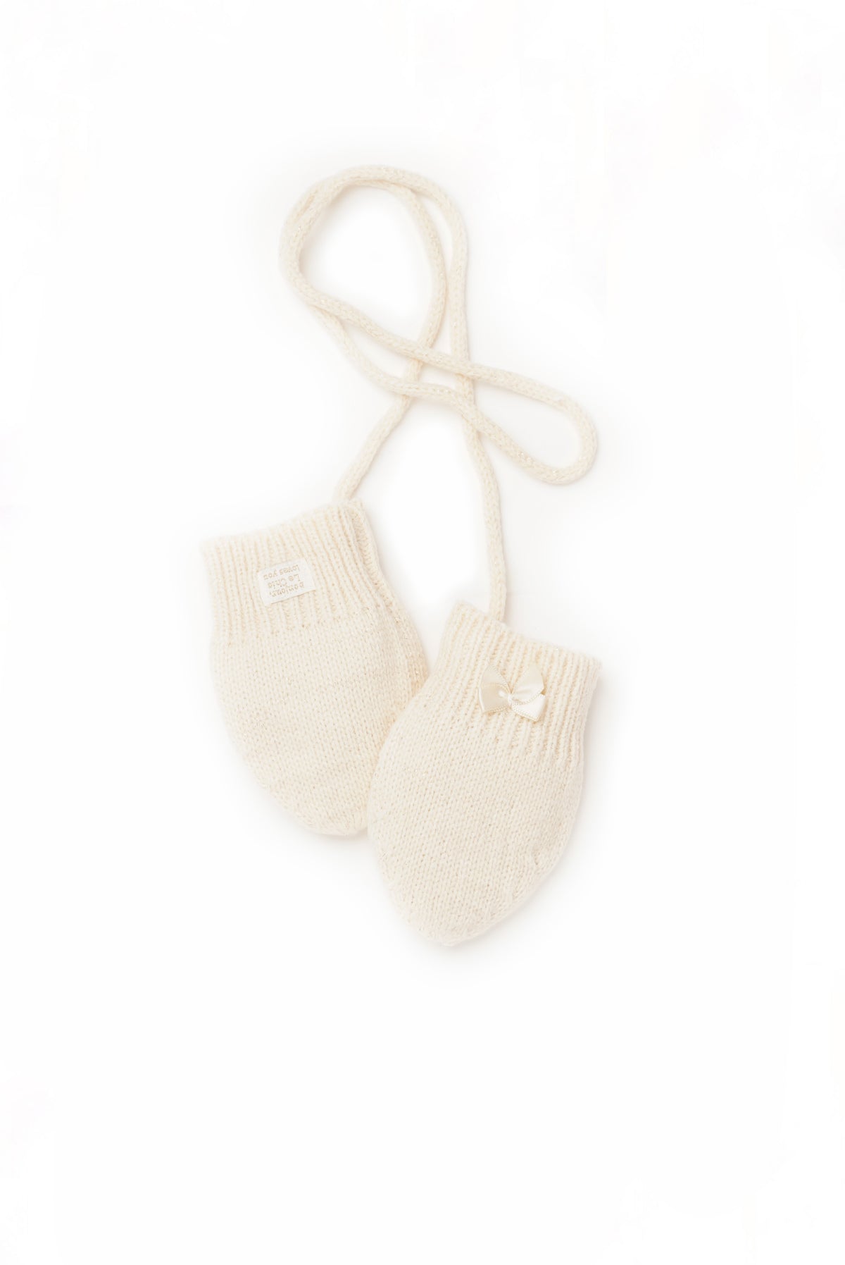 ♥ RATEAU ♥ gebreide wantjes *Off-White*