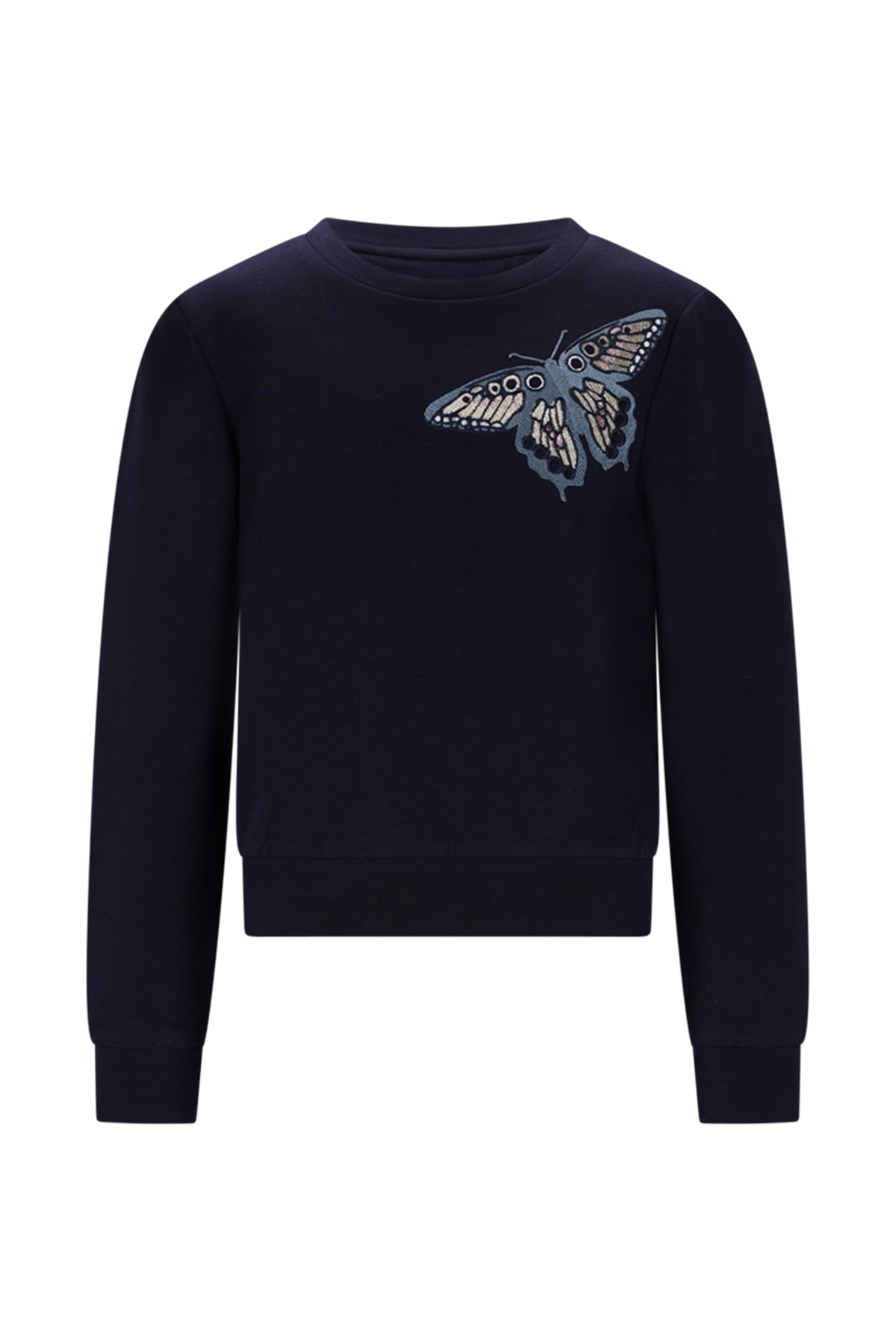 ODETTE sweater with large butterfly *Blue*