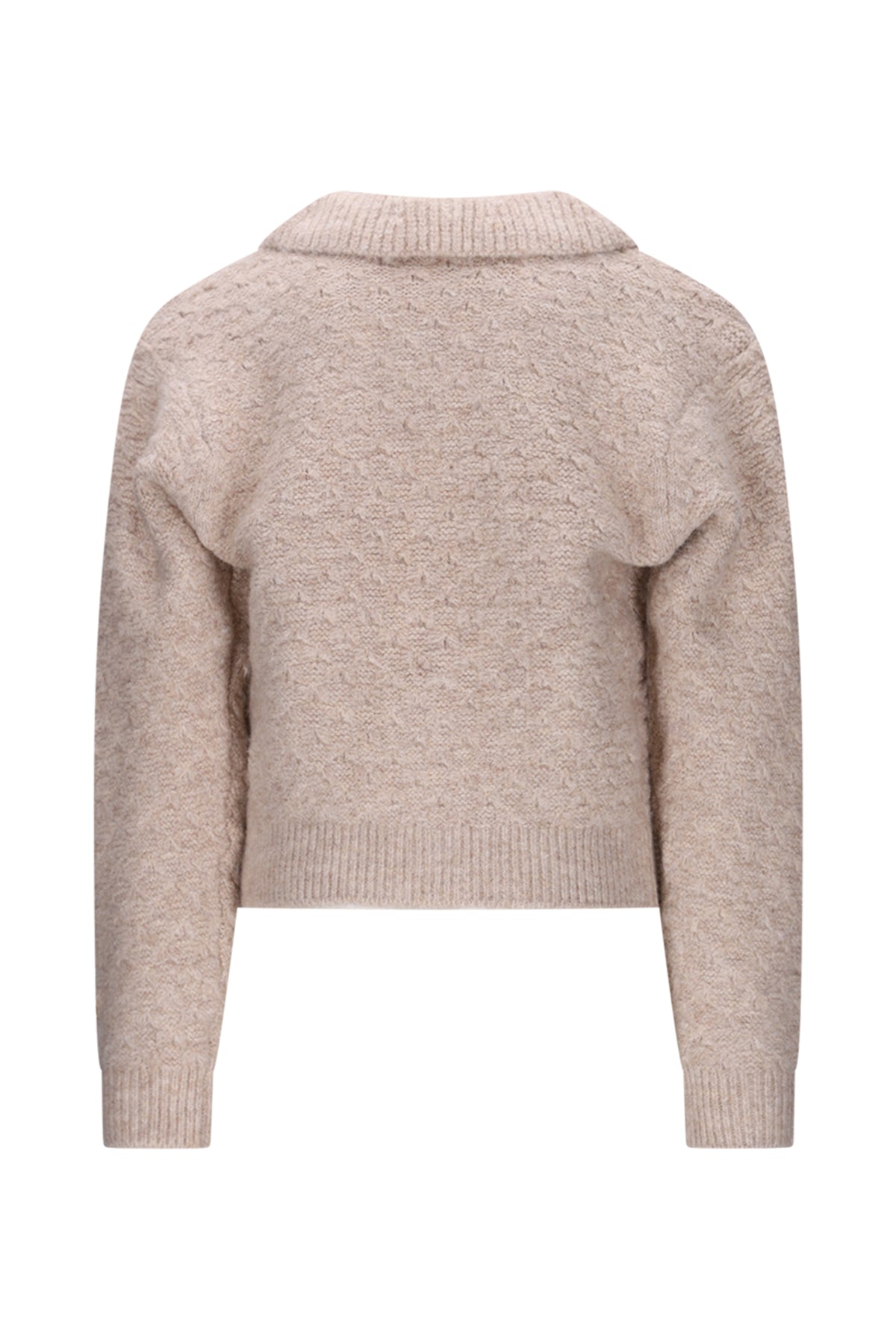 ♥ OMSKY ♥ gebreid vest *Beige*
