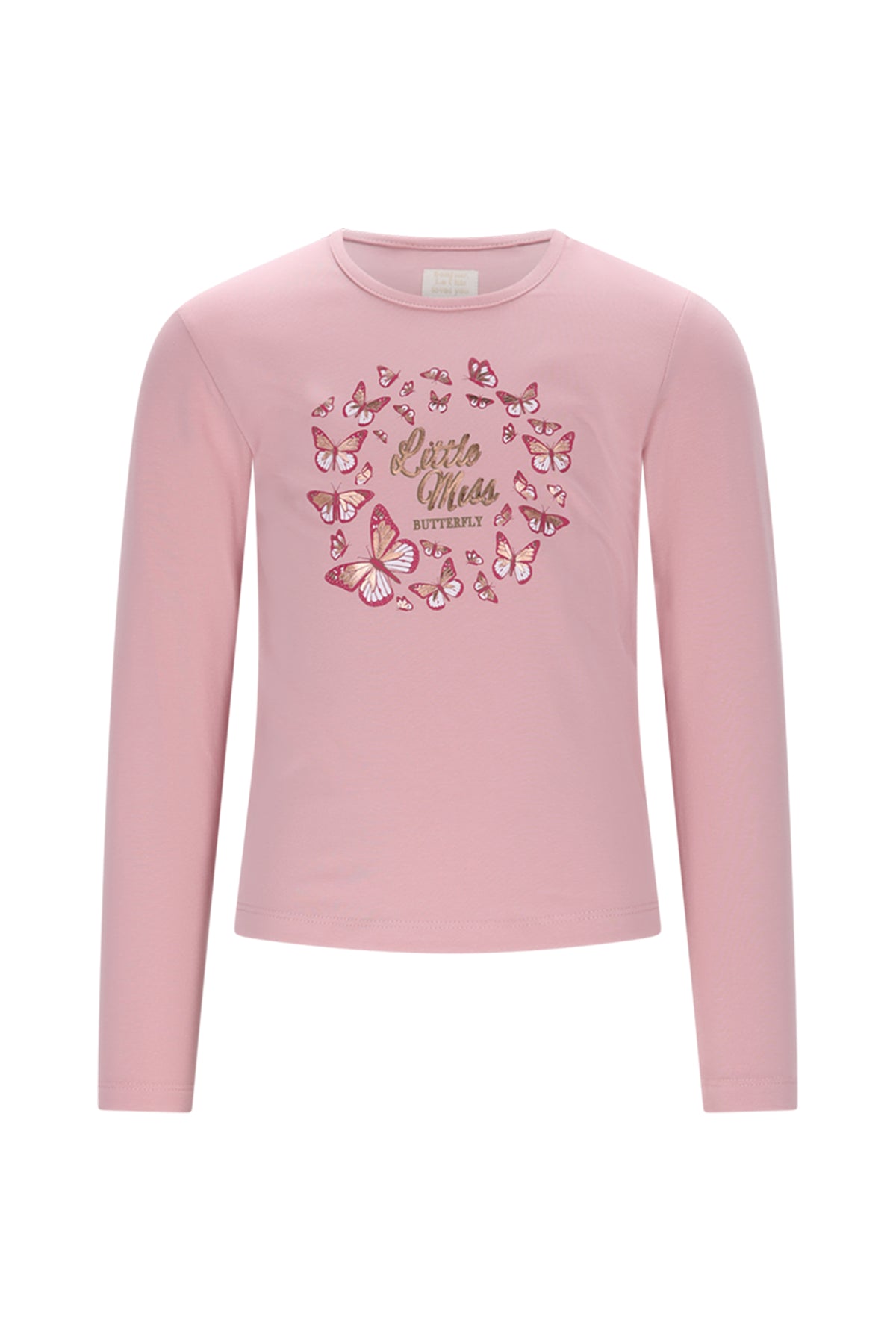 ♥ NORMA ♥ T-shirt with butterflies *Pink*