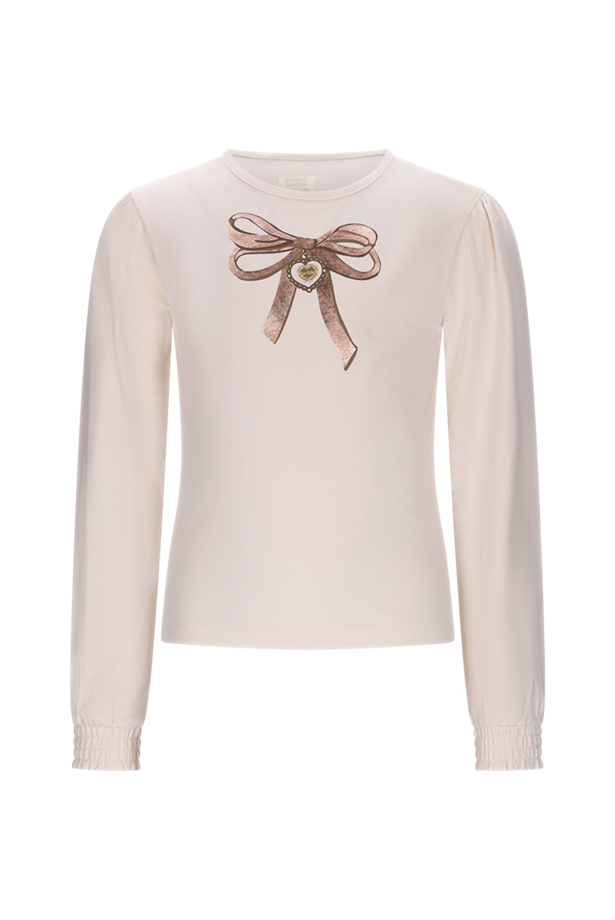♥ NONSY ♥ T-shirt met strik *Off-White*