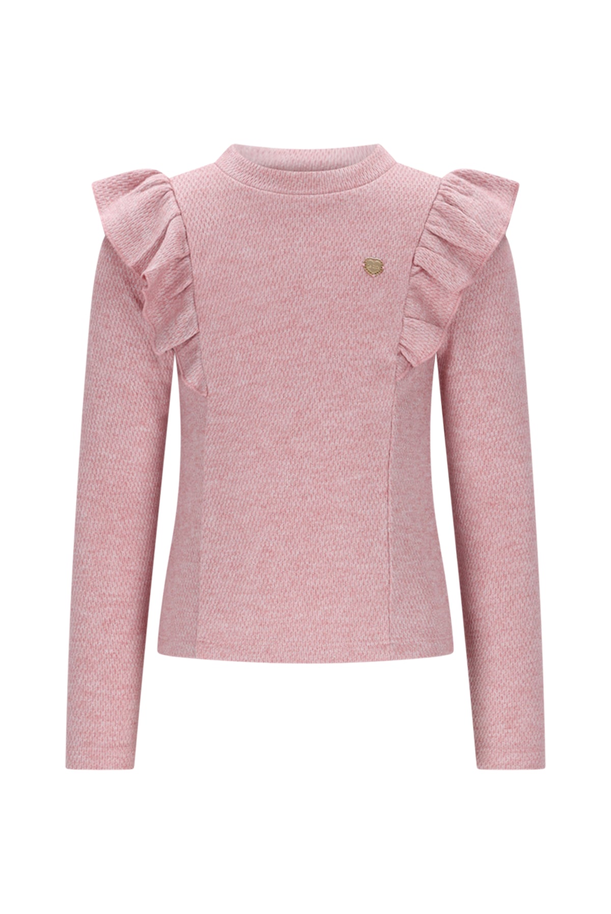♥ NADYA ♥ top with ruffles *Pink*