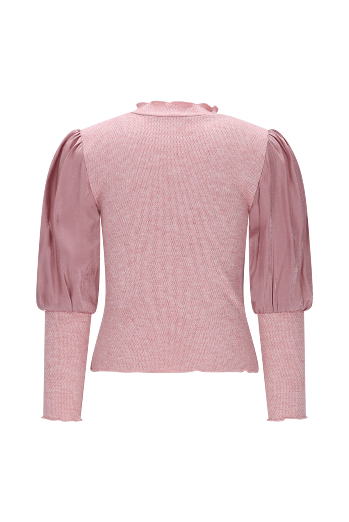 ♥ NOXNU ♥ top with puff sleeves *Pink*