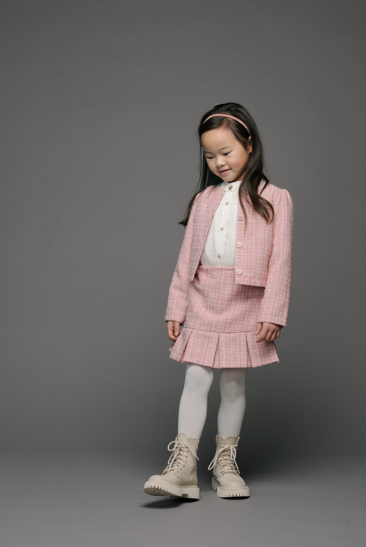 ♥ TIVVY ♥ tweed rok *Roze*