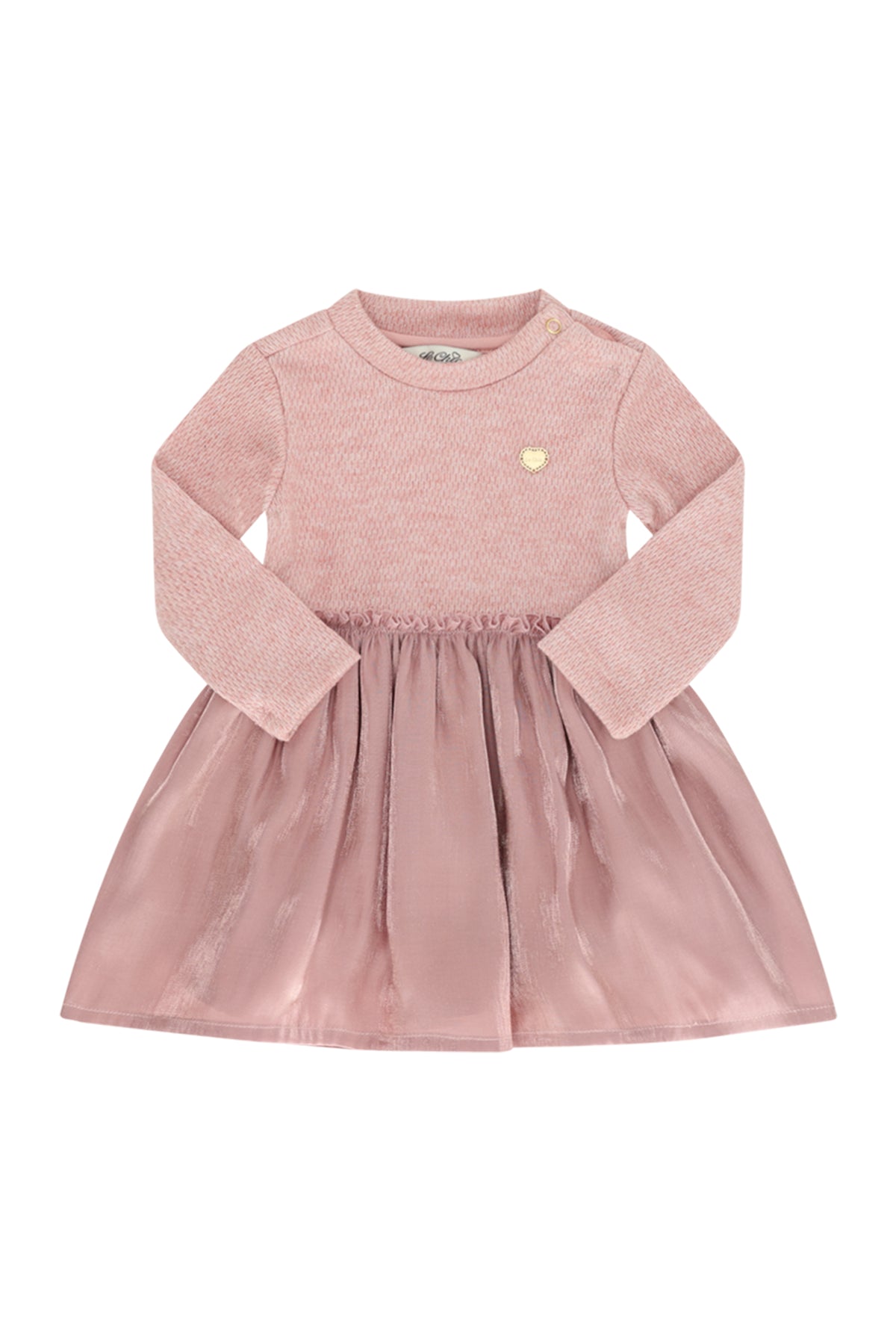 ♥ SAMSA ♥ combination dress *Pink*