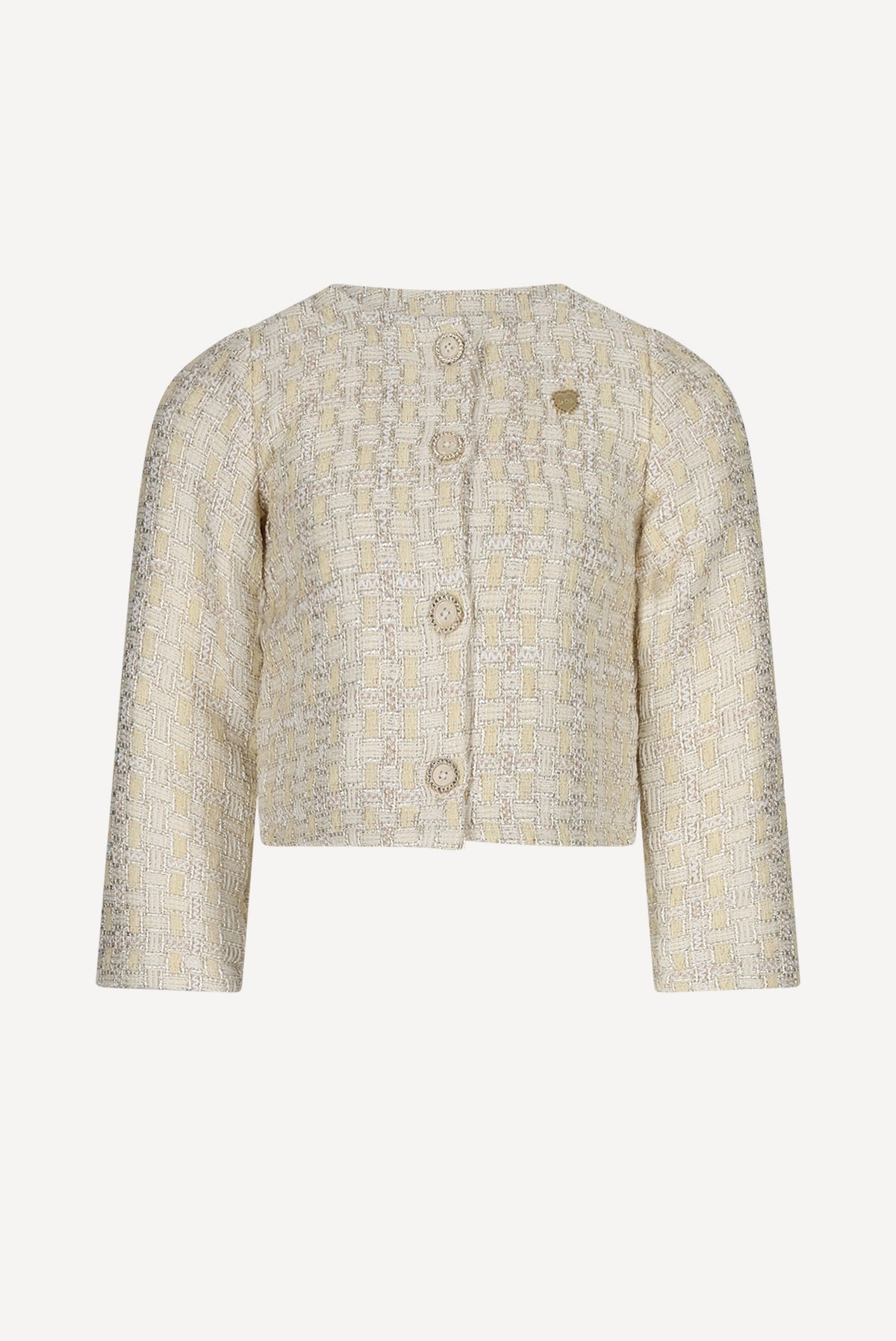 AMSY Tweedjacke. Golden Glow