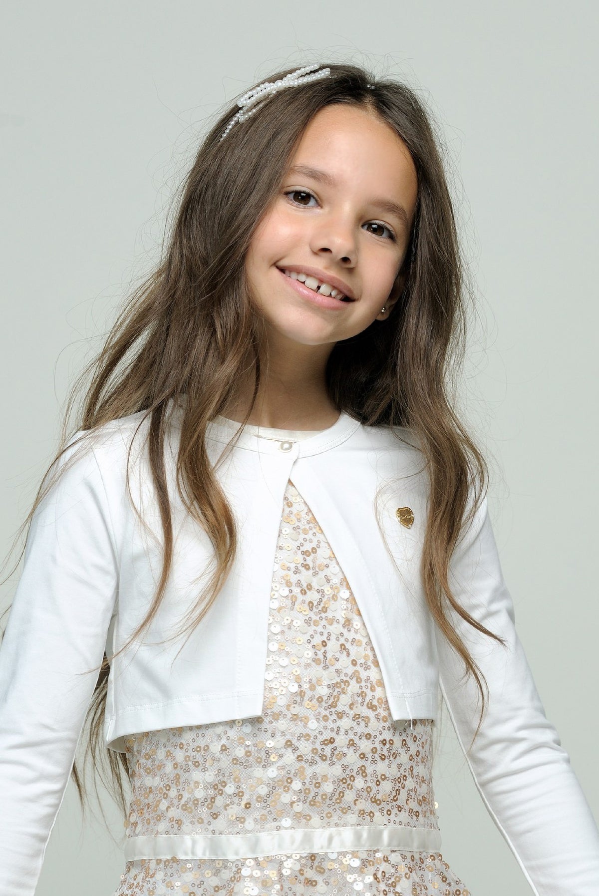 NONOHY bolero. Off White