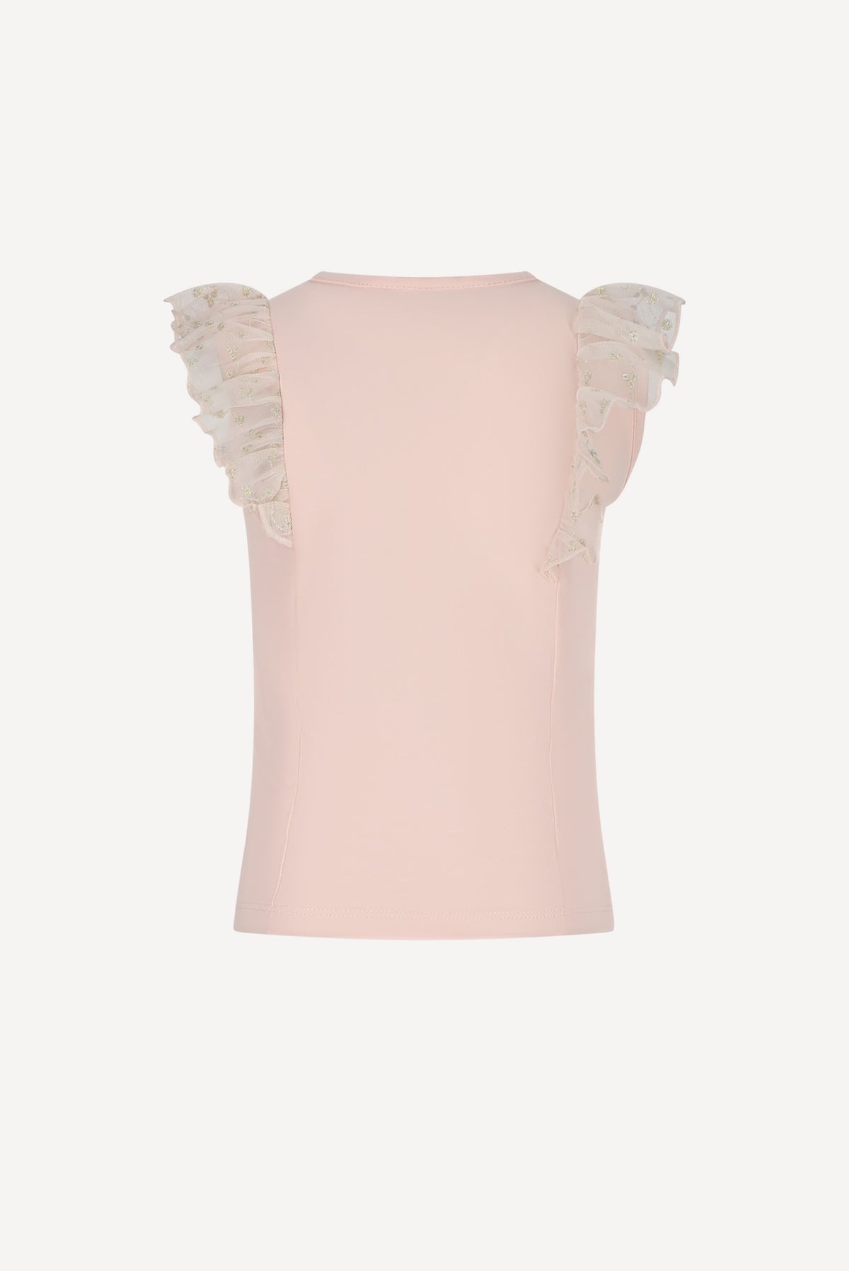 NOPPY mouwloos T-shirt. Pink Symphony