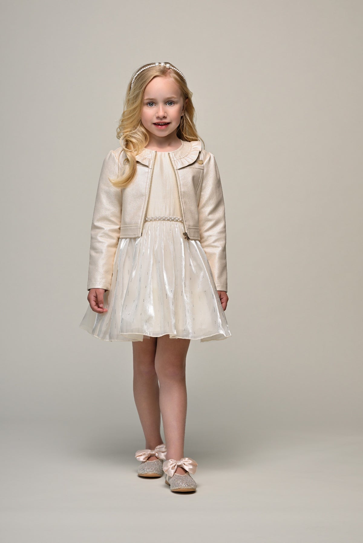 SOPEARL feestjurk. Meringue Mood