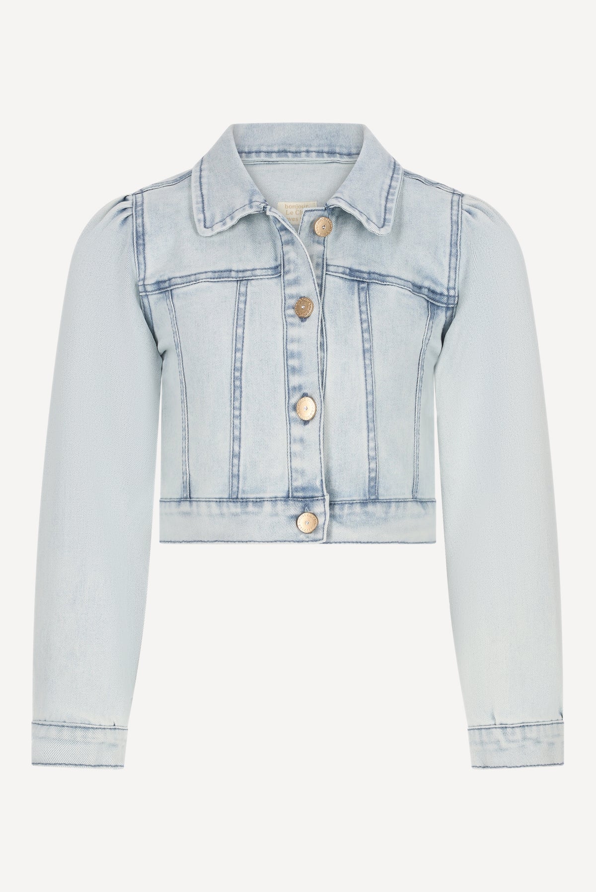 ALAYZA summer denim jacket. Classic Light Denim