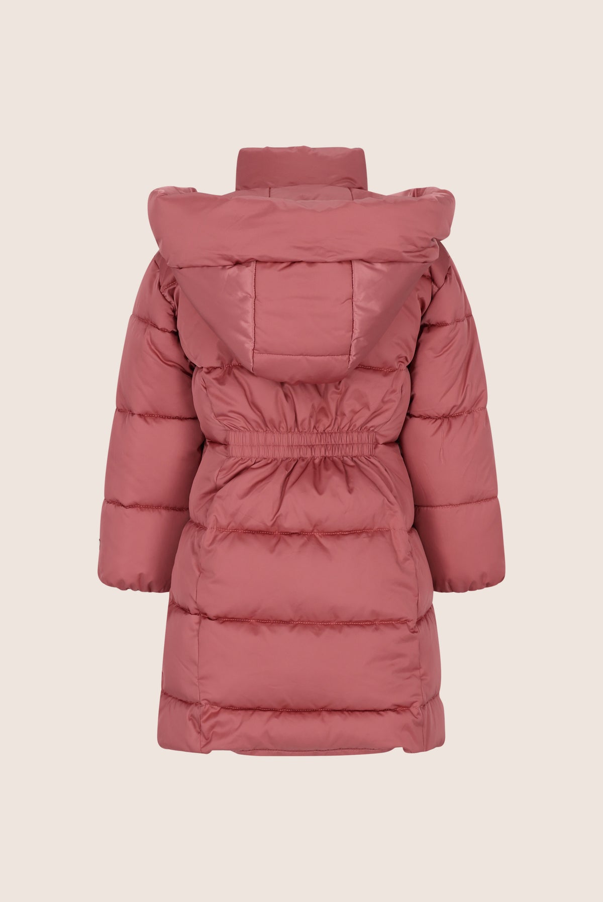 BLOOM long winter puffer - Charming Cerise