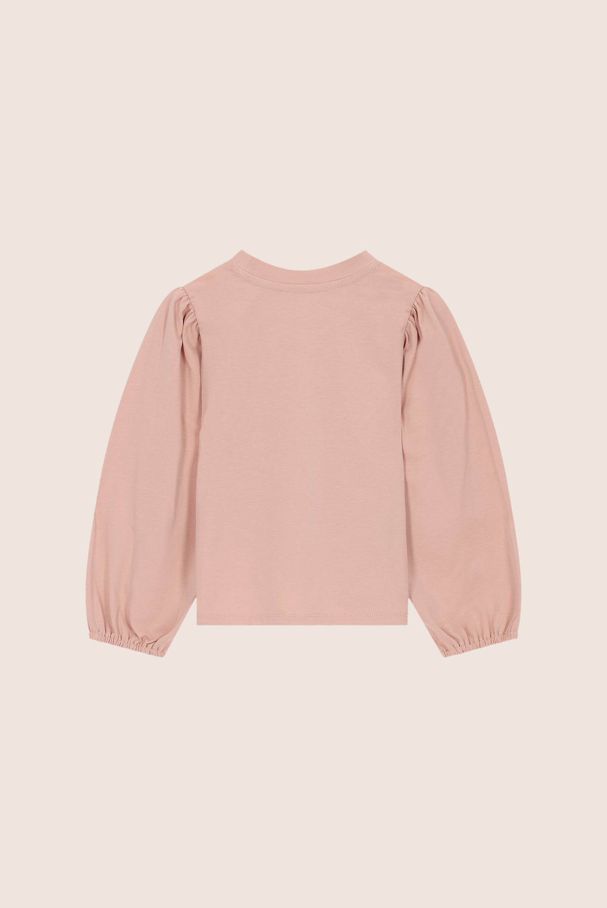 NOOR top met strass strikjes - Victorian Pink