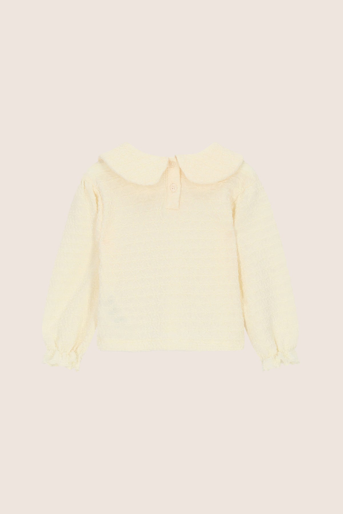 NOURY fancy top met kraagje - Off White