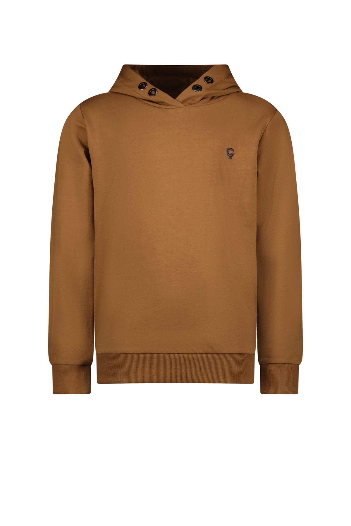 ◘ ORHOOD ◘ felpa con cappuccio e ricamo sul retro *Toffee*