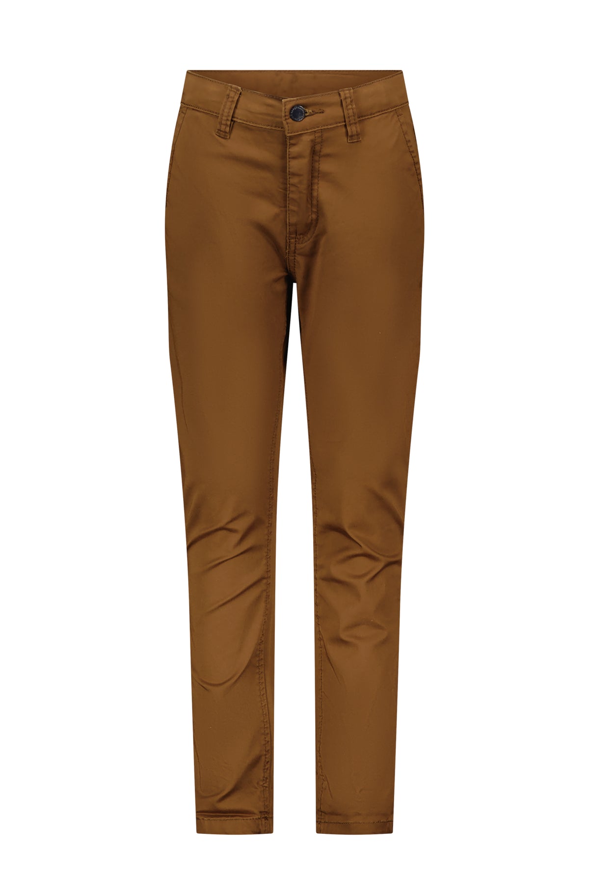 ◘ DEAN ◘ pantaloni in twill elasticizzato *Toffee*