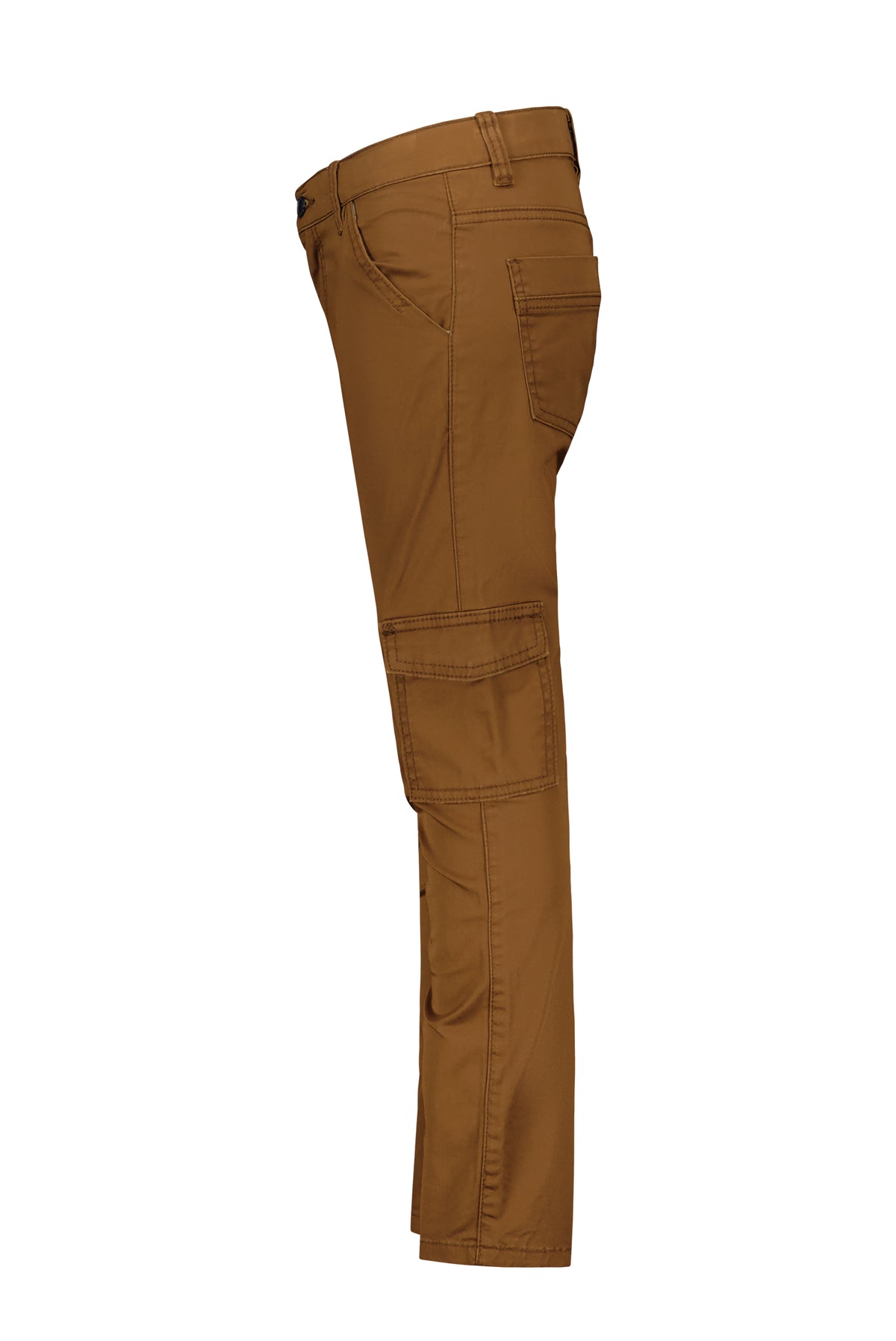 ◘ DUCO ◘ Cargohose aus Stretch-Twill *Toffee*