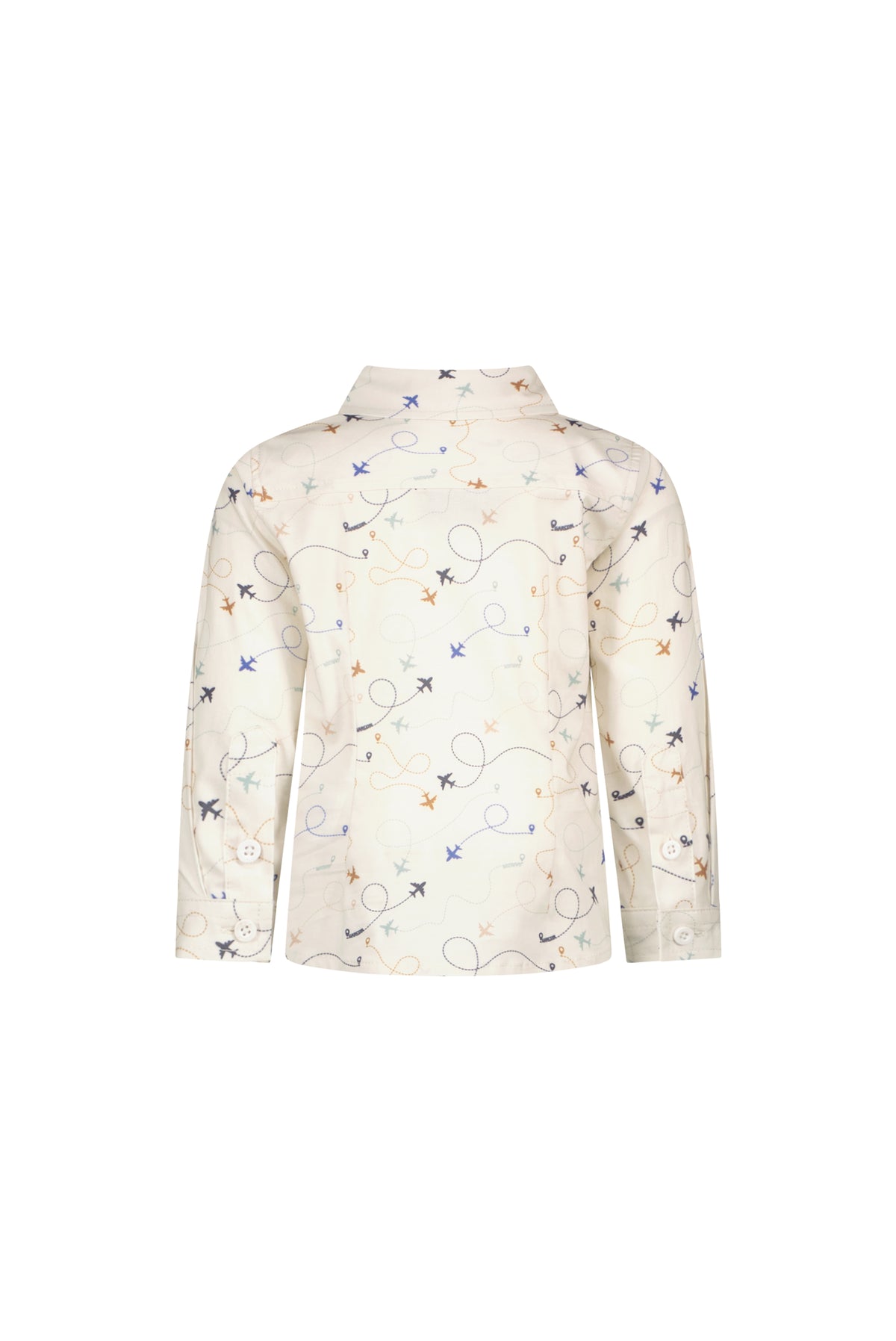 ERINO AOP Garçon shirt White