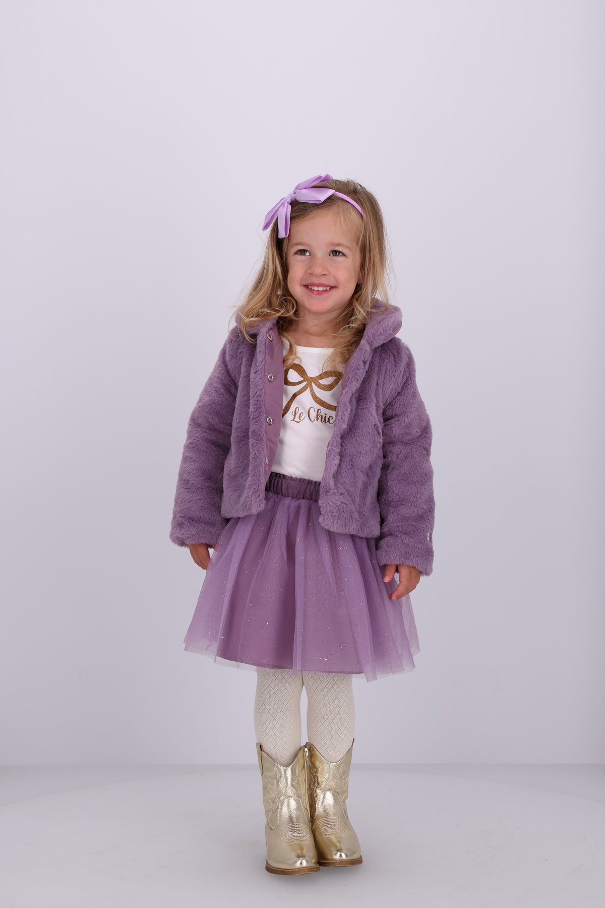 Completo BAYA 3 pezzi Caramel Heart (giacca, maglietta, gonna)
