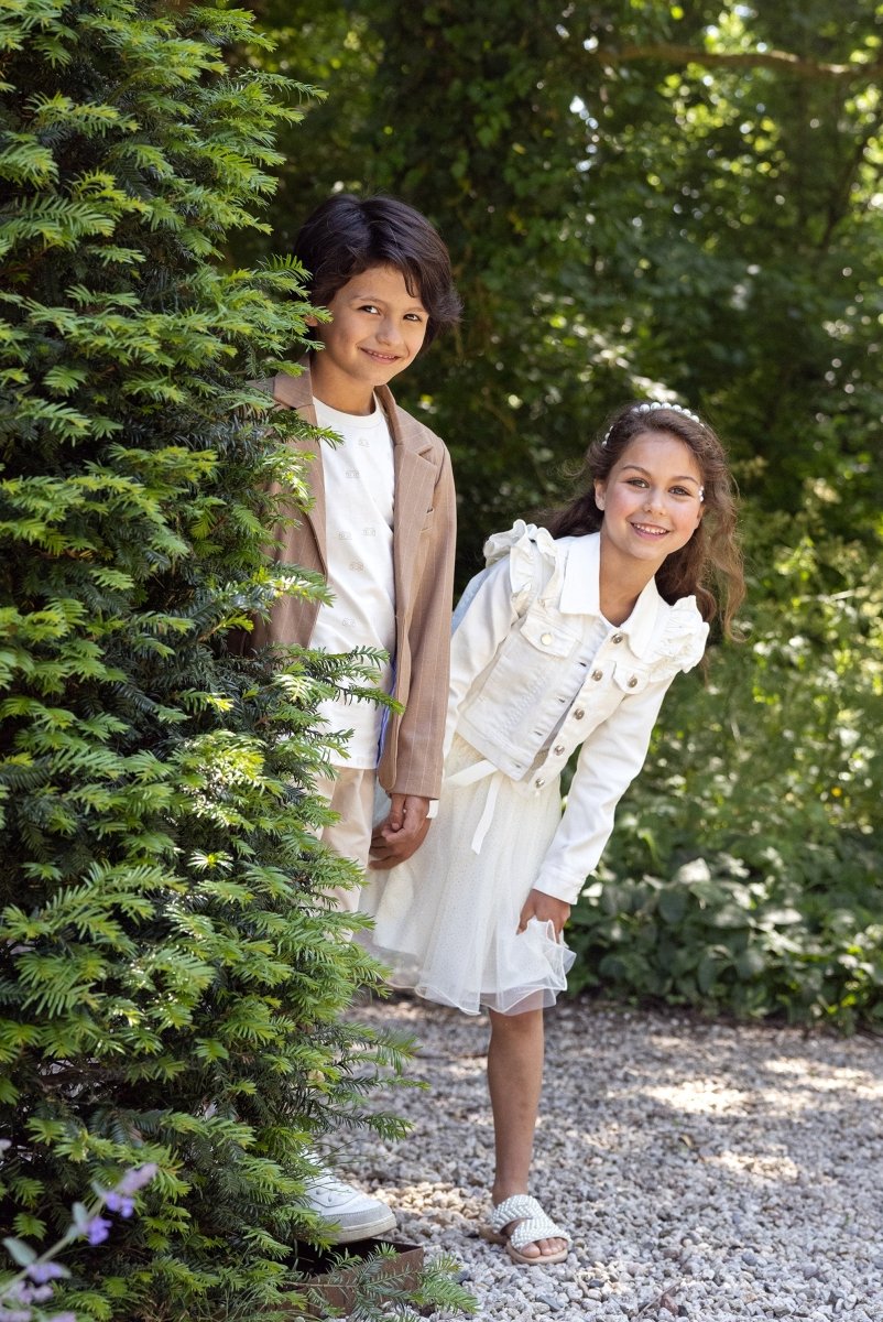 ALLY ruffles at armhole jacket Spring/Summer '24 - Le Chic Fashion
