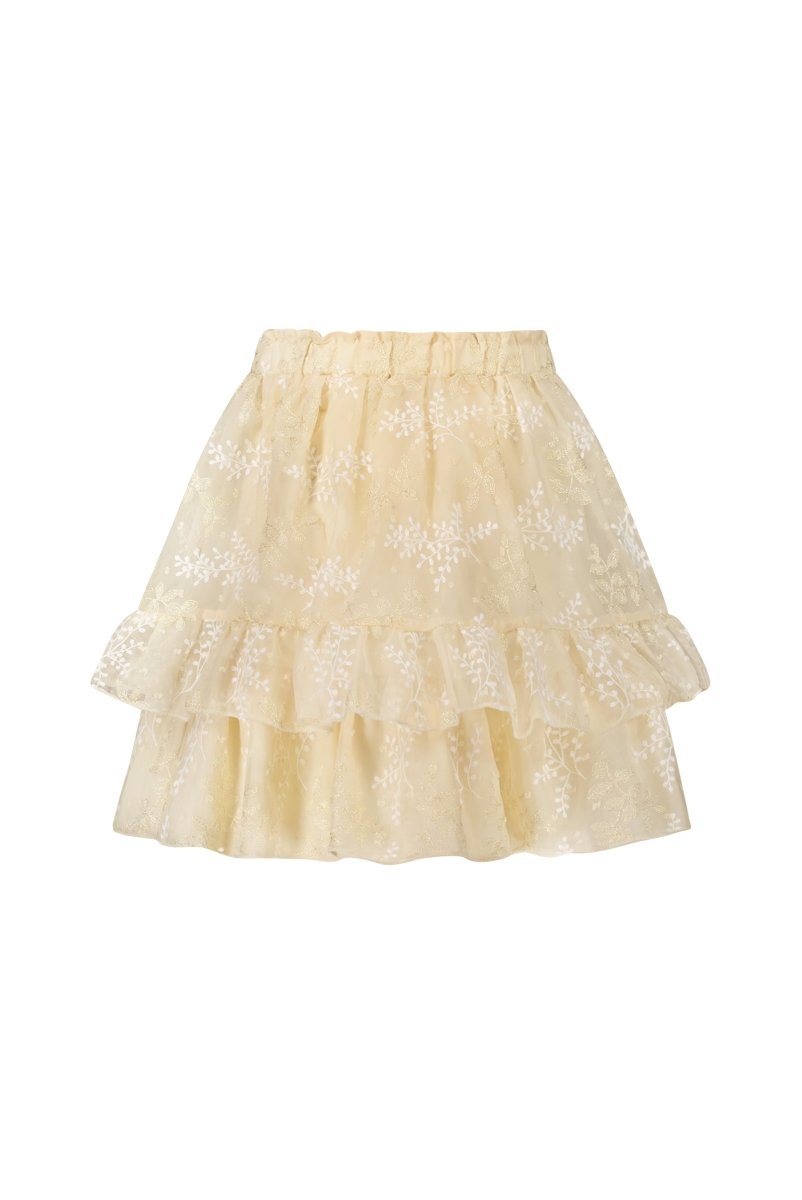TAMAR leaf-chiffon skirt Spring/Summer '24 - Le Chic Fashion