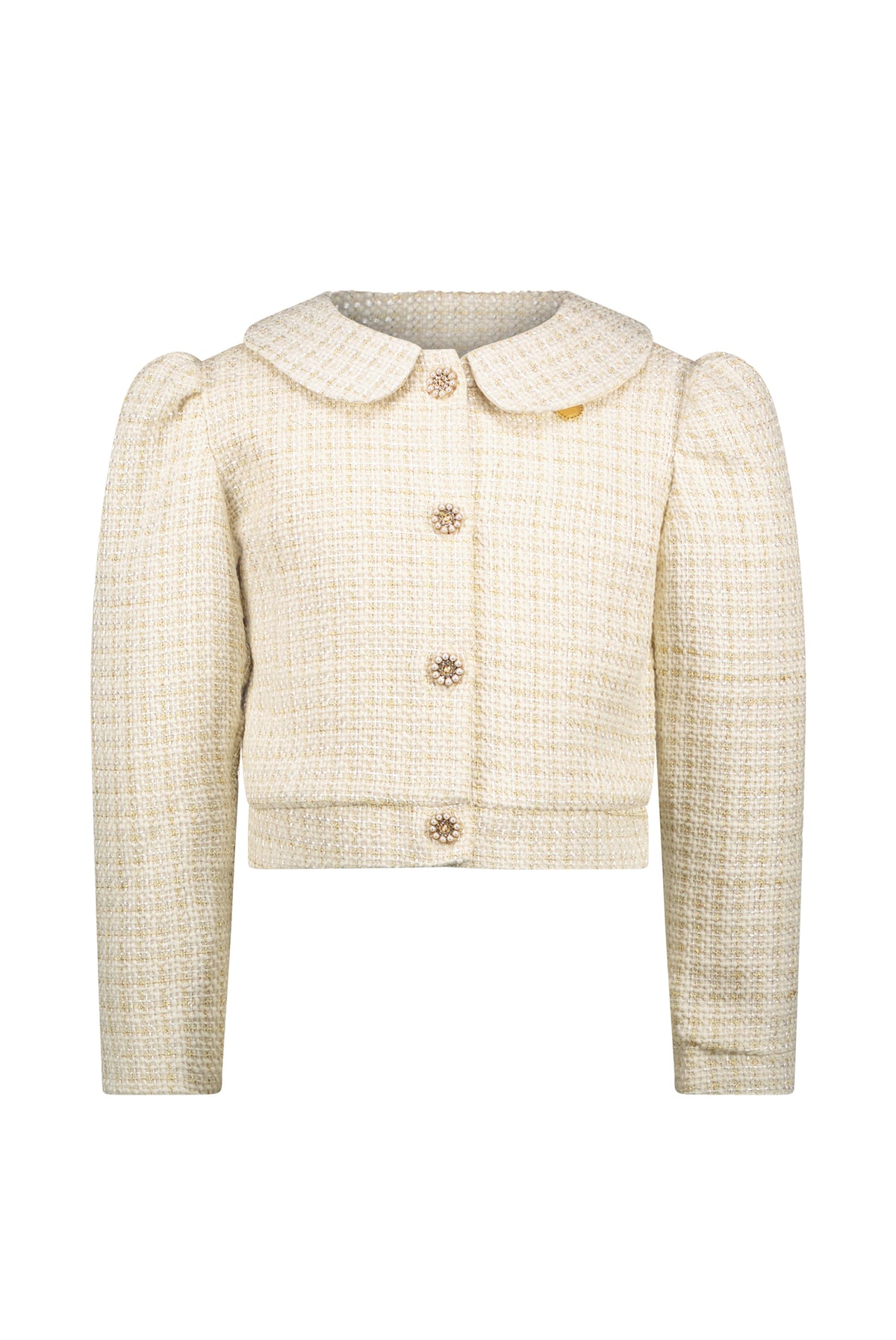 ALEXIS glitter tweed jacket *Gold Rush*