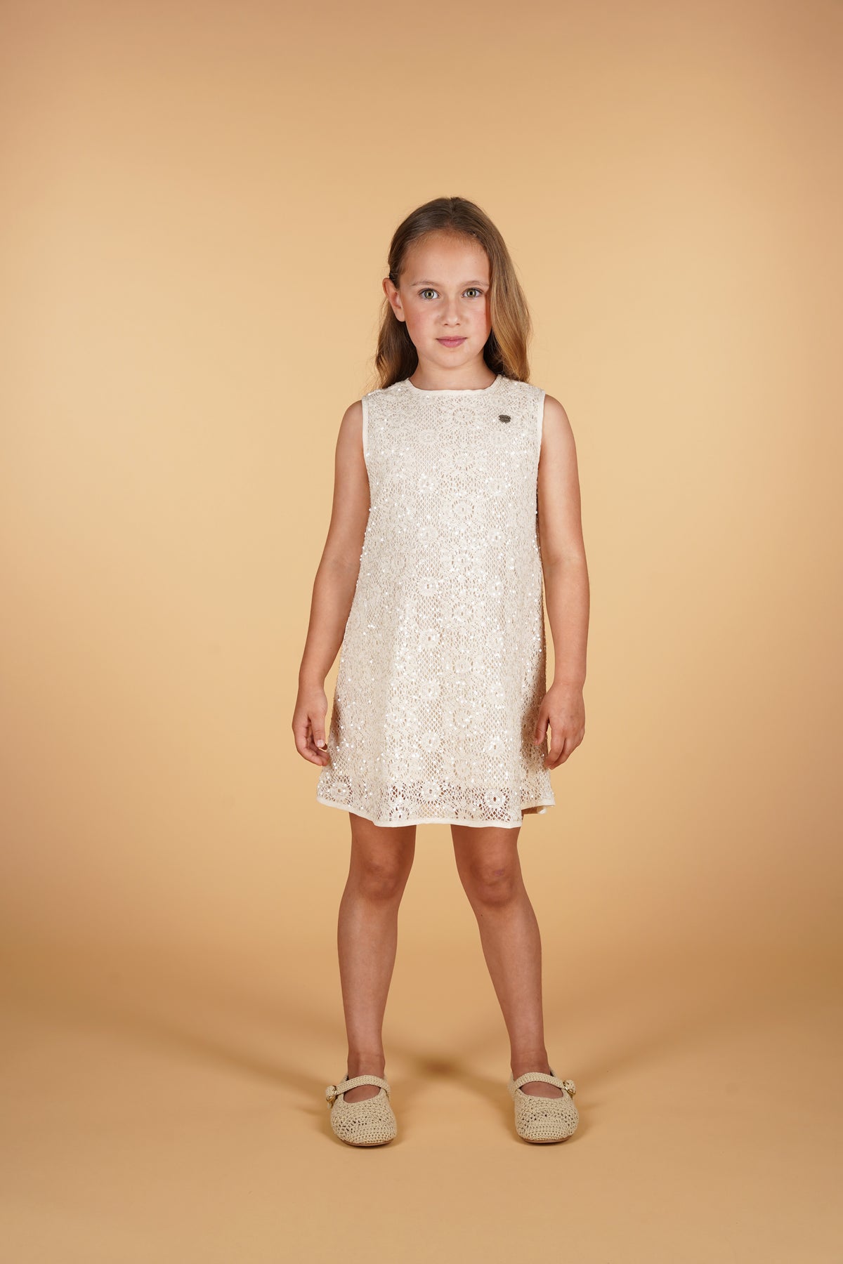 ♥ SUNBEAM ♥ sequin crochet dress