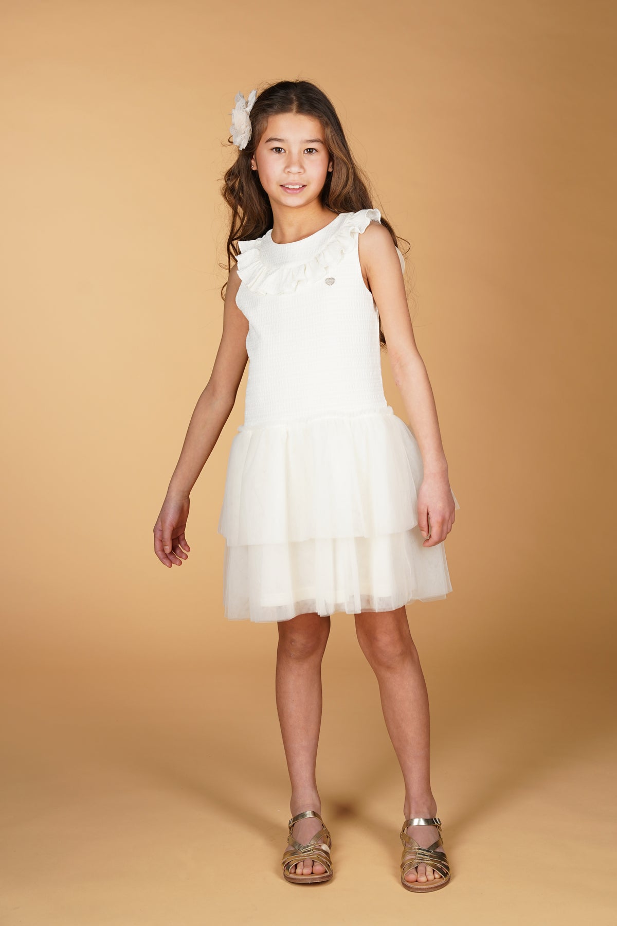 ♥ SWAN ♥ summer crochet tule dress