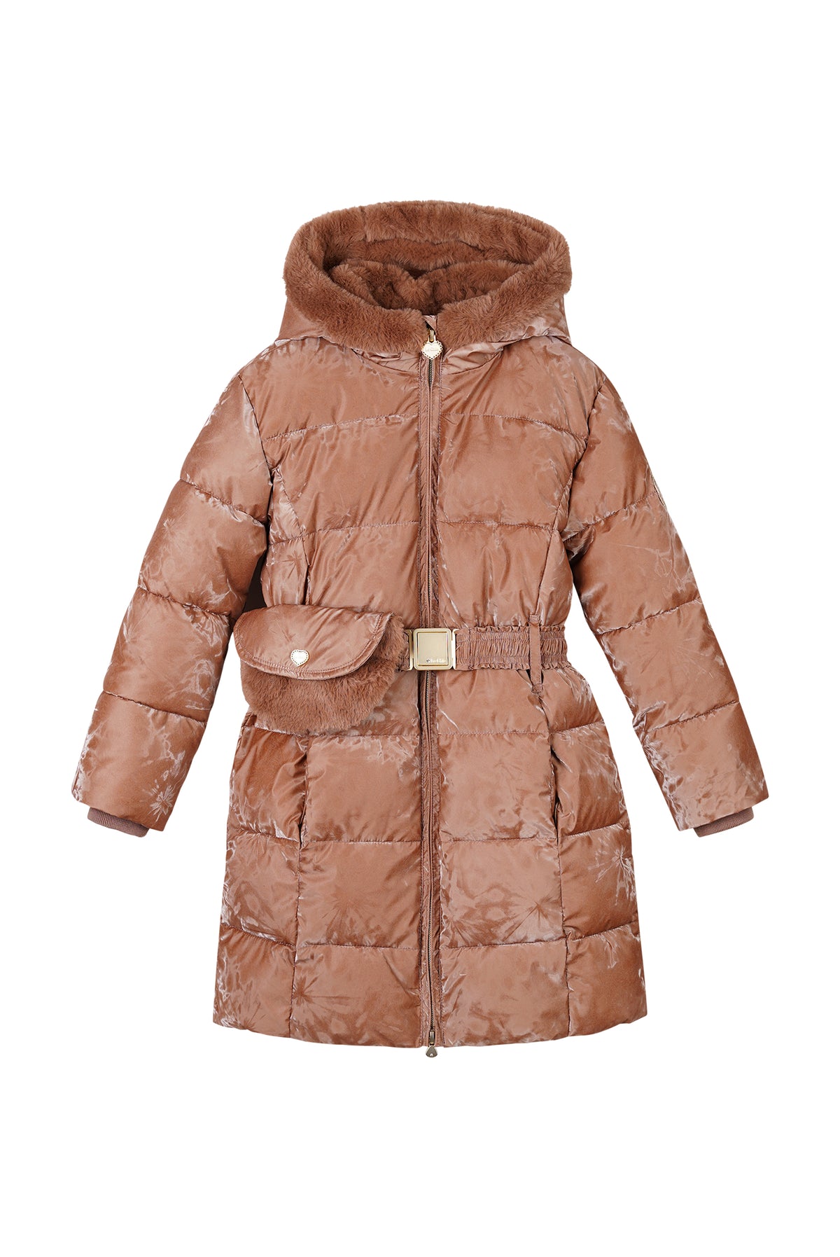 ♥ BODHI ♥ winterjas met tasje *Koper*