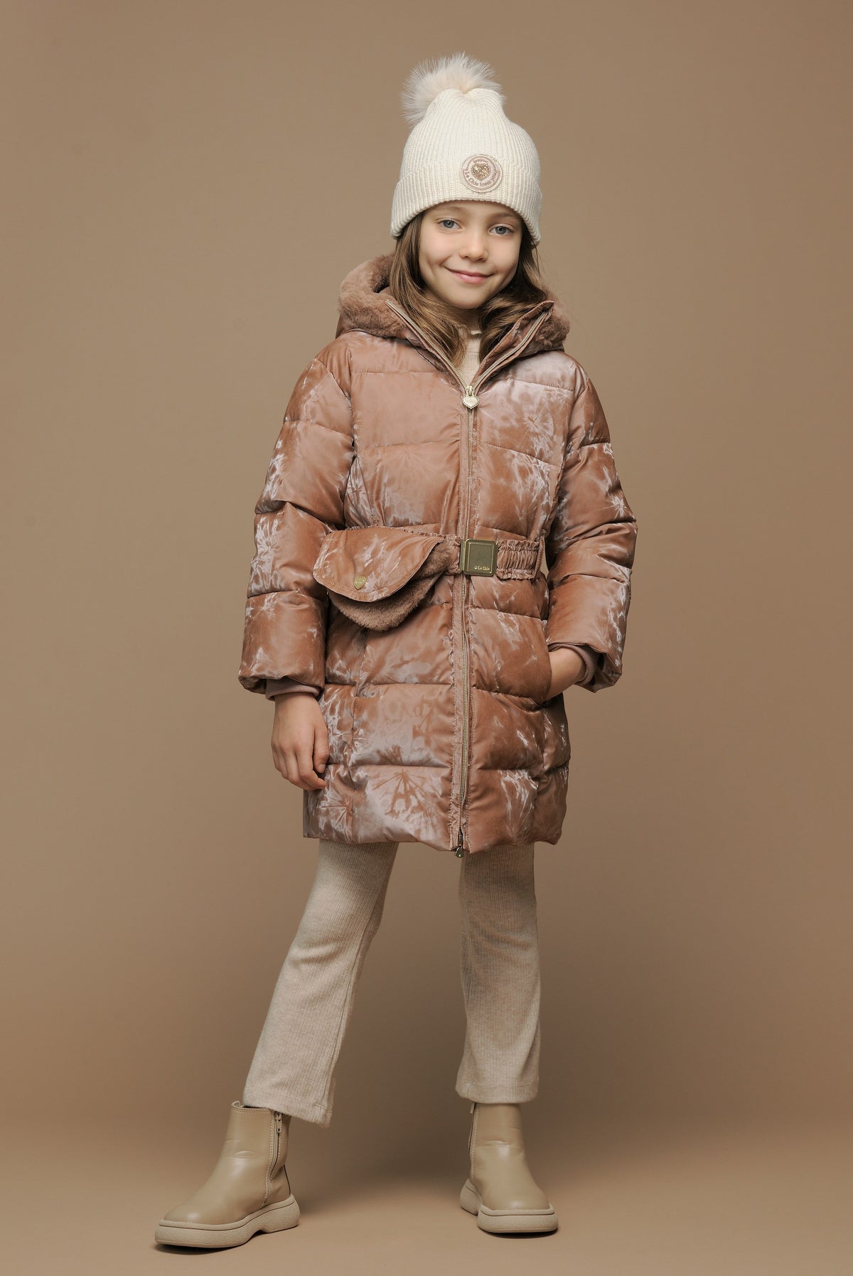 ♥ BODHI ♥ winterjas met tasje *Koper*