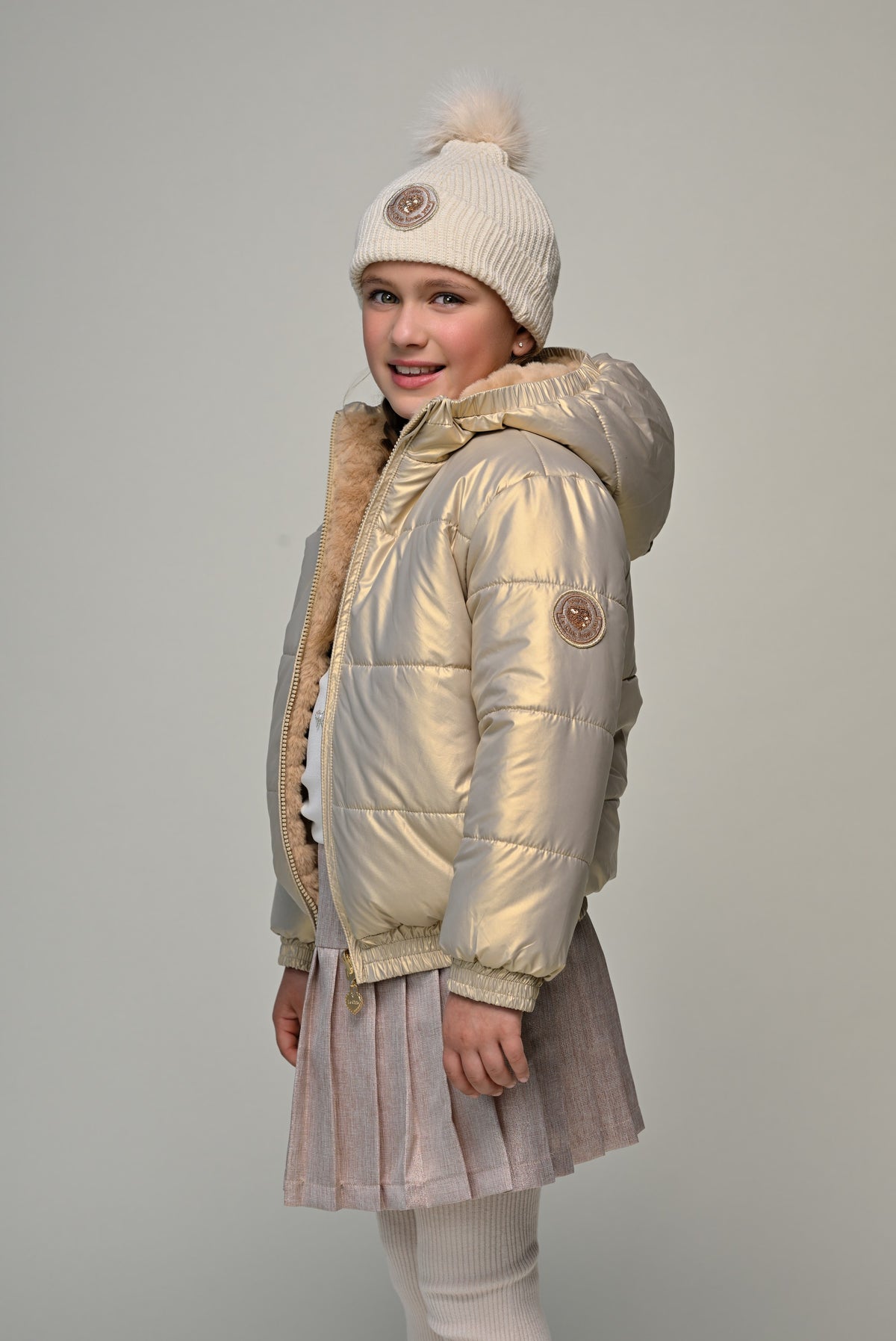 ♥ BENTE ♥ reversible bomber *Beige*