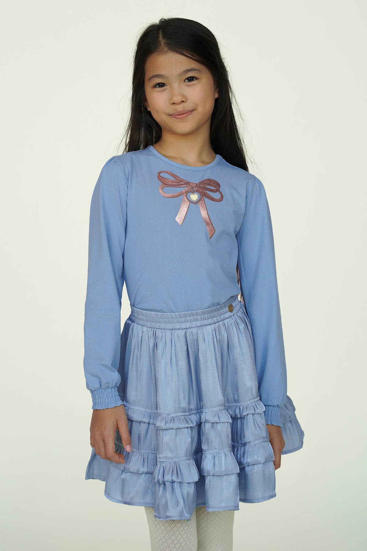 ♥ NONSY ♥ T-shirt with bow *Blue*