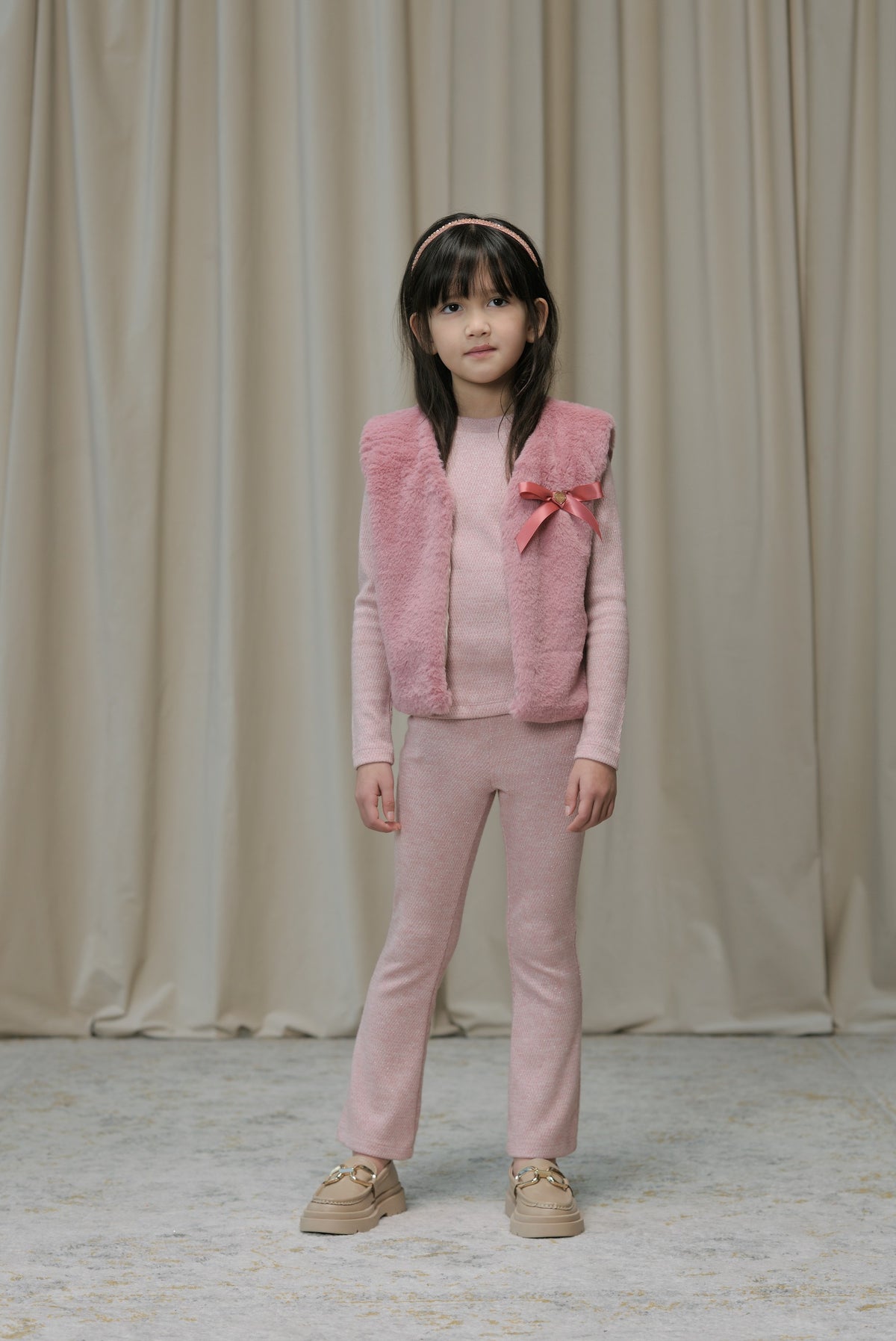 ♥ DATSY ♥ flared leggings *Pink*