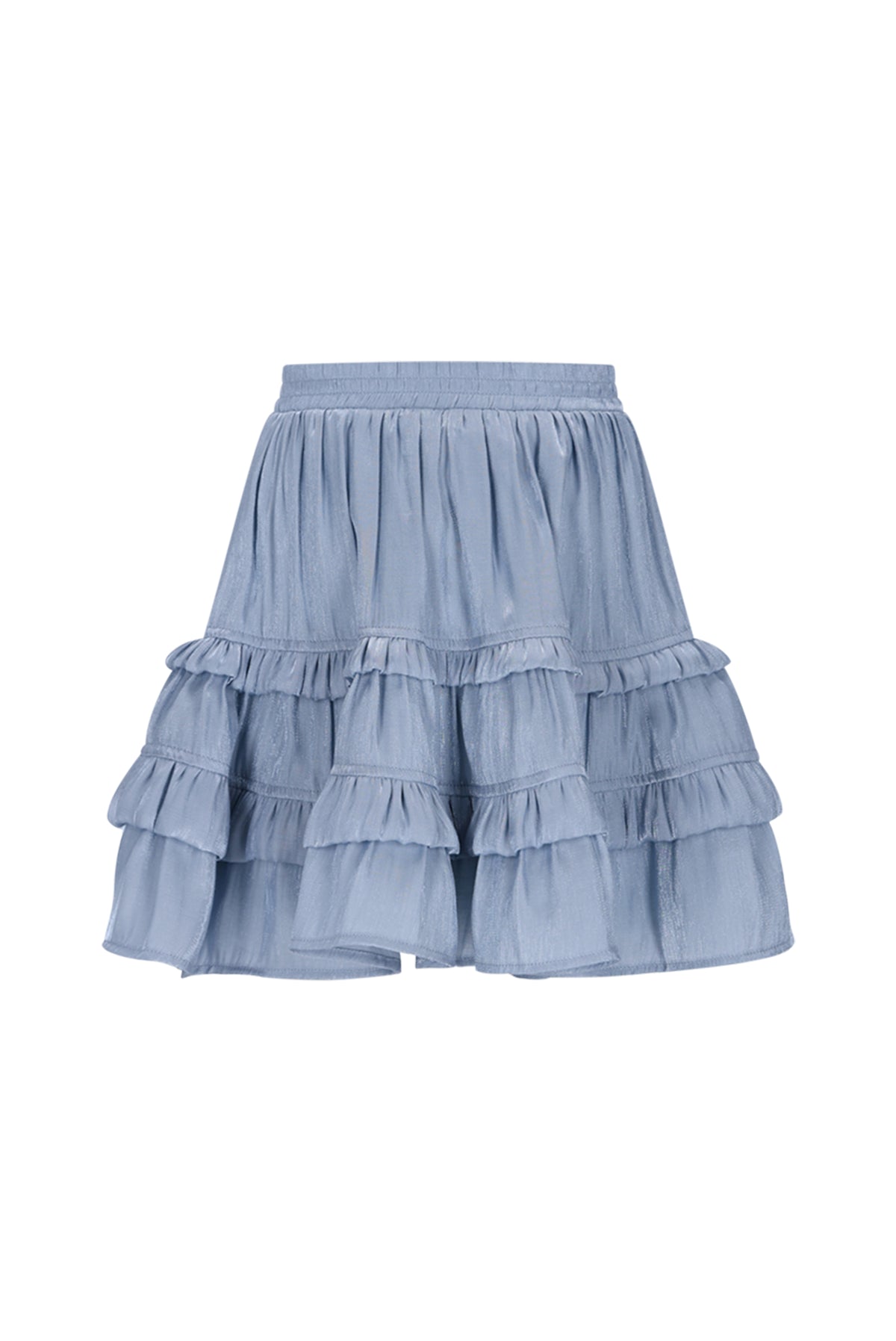 ♥ THAMSIN ♥ rok met ruches *Blauw*
