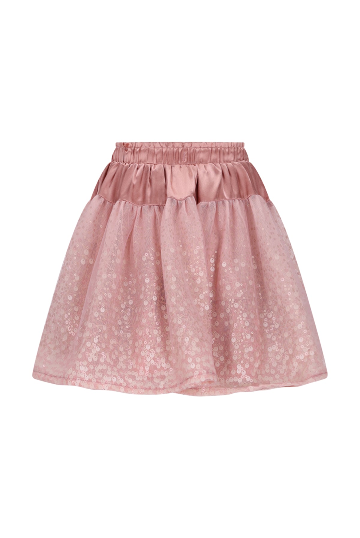 ♥ TRUST ♥ pailletten rok *Roze*