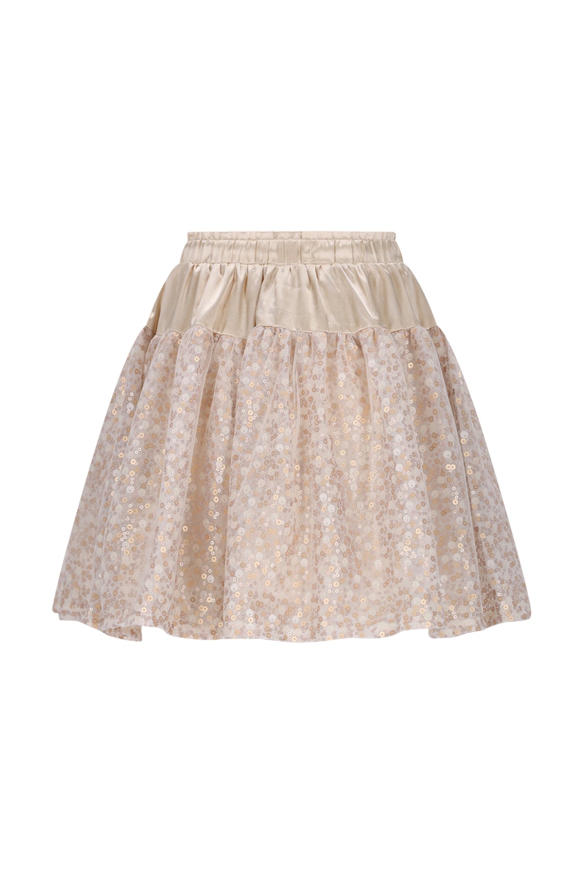 ♥ TRUST ♥ pailletten rok *Goud*