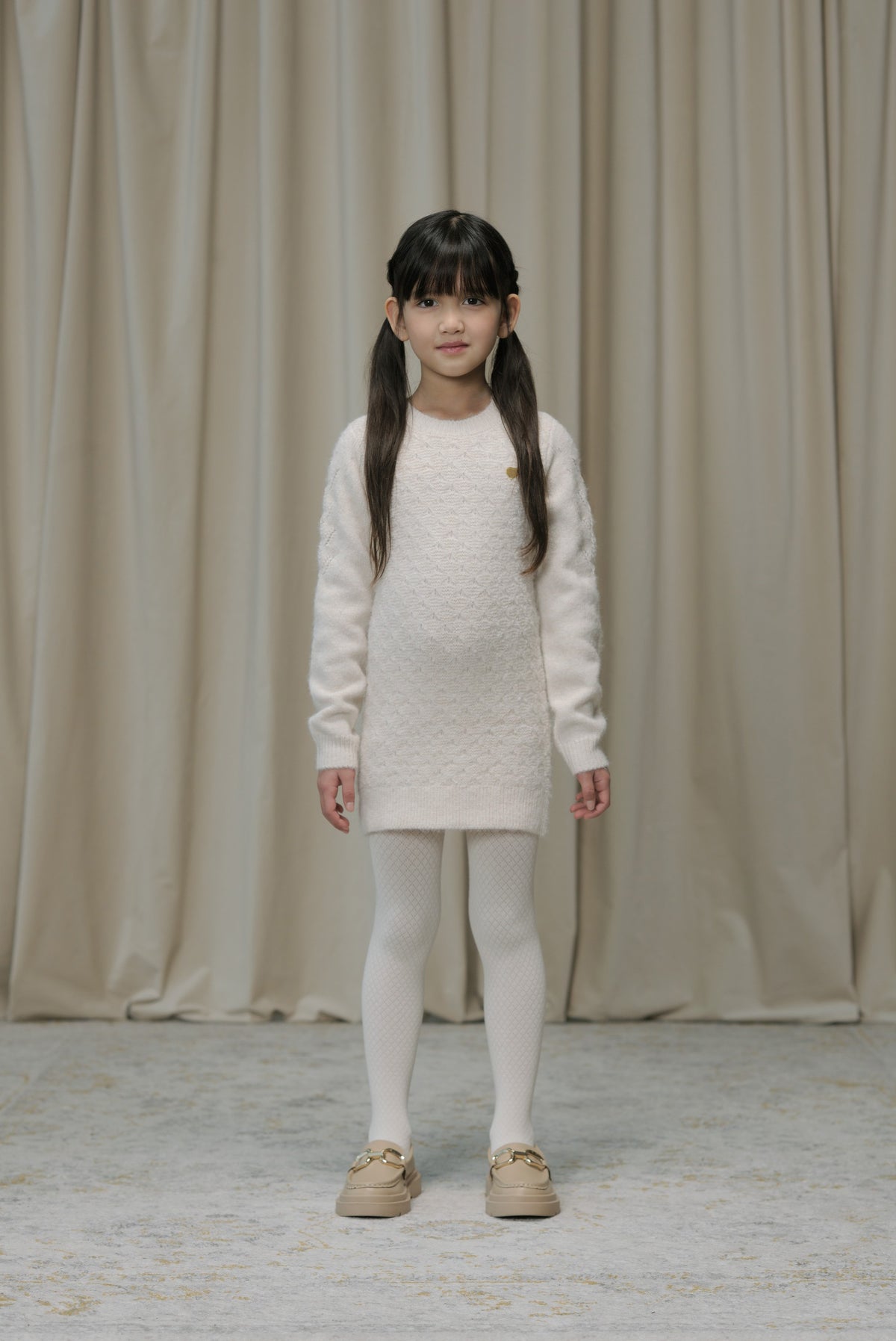♥ SAKNITA ♥ gebreide jurk *Off-White*